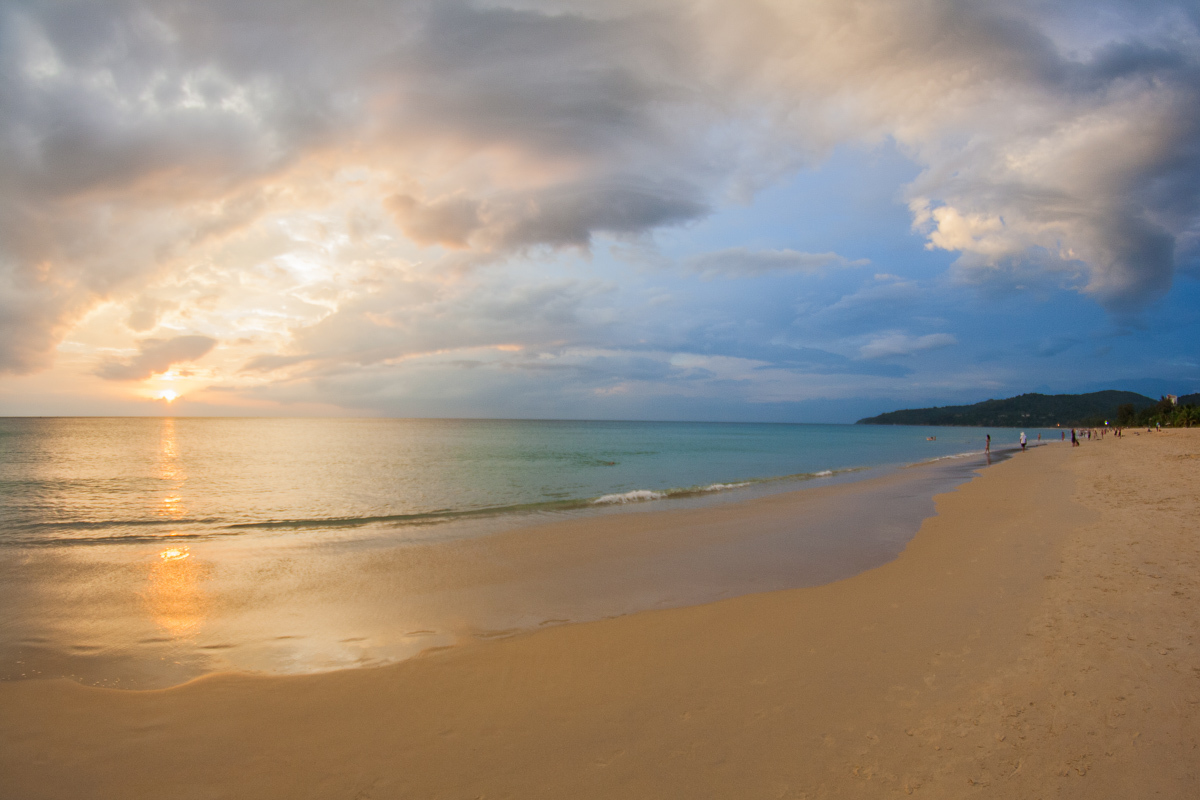 Thailand without parasites :) P1 - My, Thailand, Phuket, Sea, Sunset, Beach, Vacation, , Island, Longpost