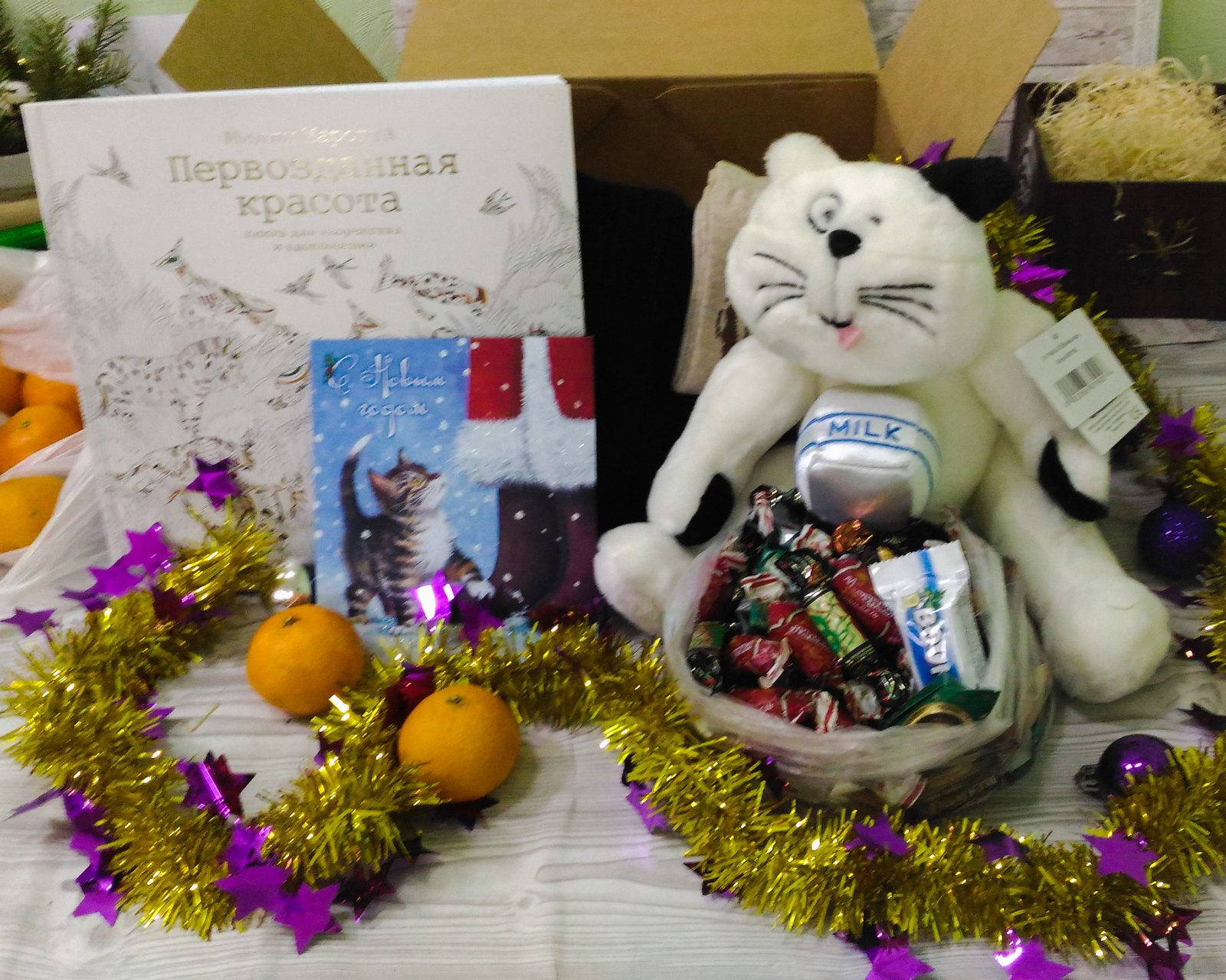 A gift from a secret Snow Maiden from Moscow to Nizhnevartovsk - My, My, Gift exchange, Secret Santa, New Year, Longpost