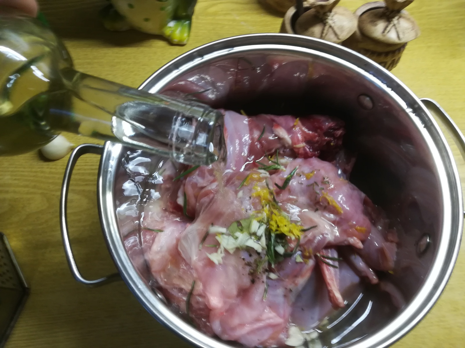 Classic French Style Rabbit - Recipe - My, Cooking, Trial, Yummy, Picture with text, Longpost, Recipe, Food