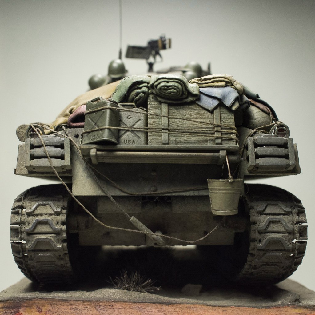 Europe '44, Sherman - Modeling, Miniature, Longpost