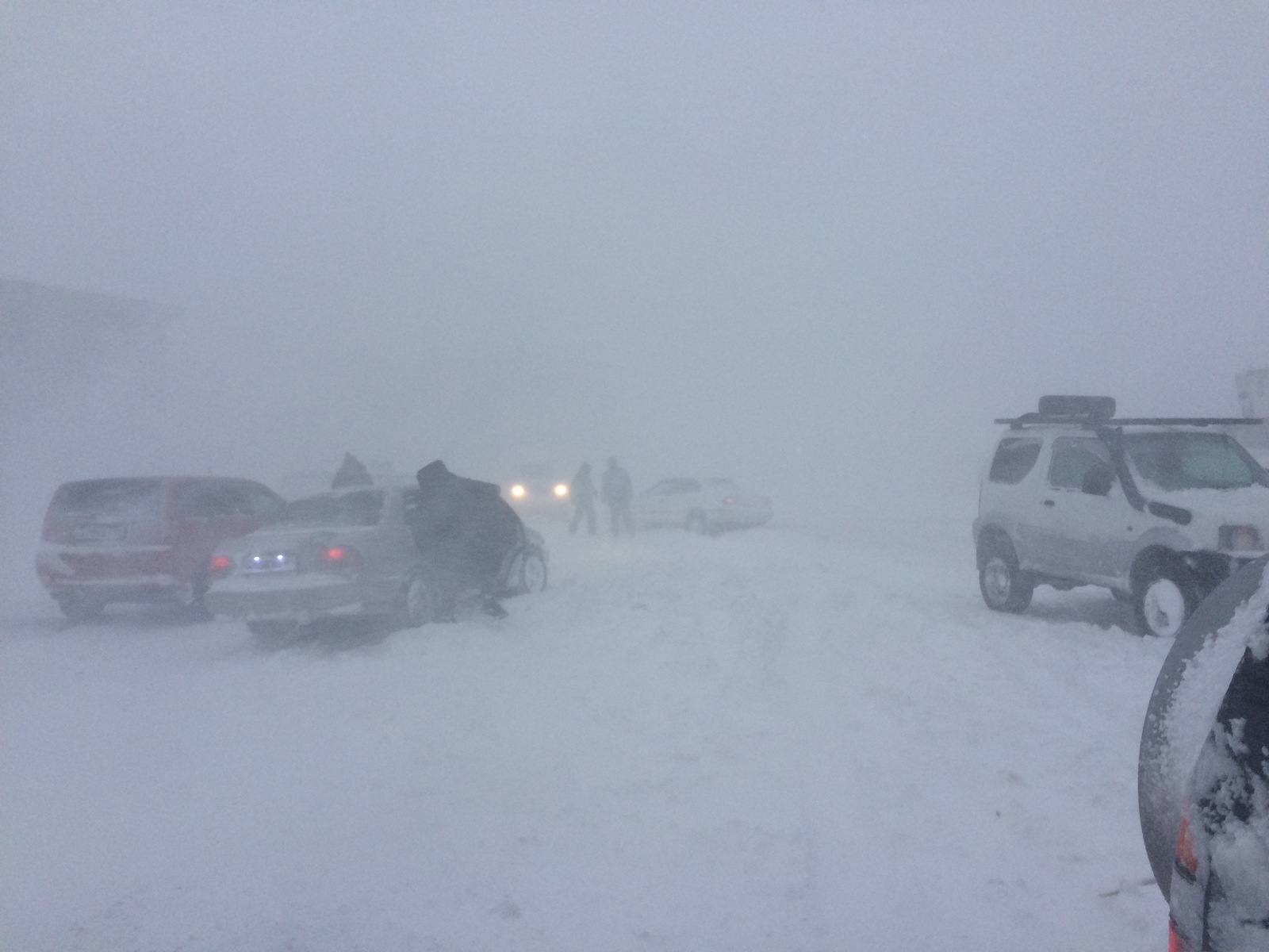 Kamchatka, snowstorm - My, Kamchatka, Blizzard