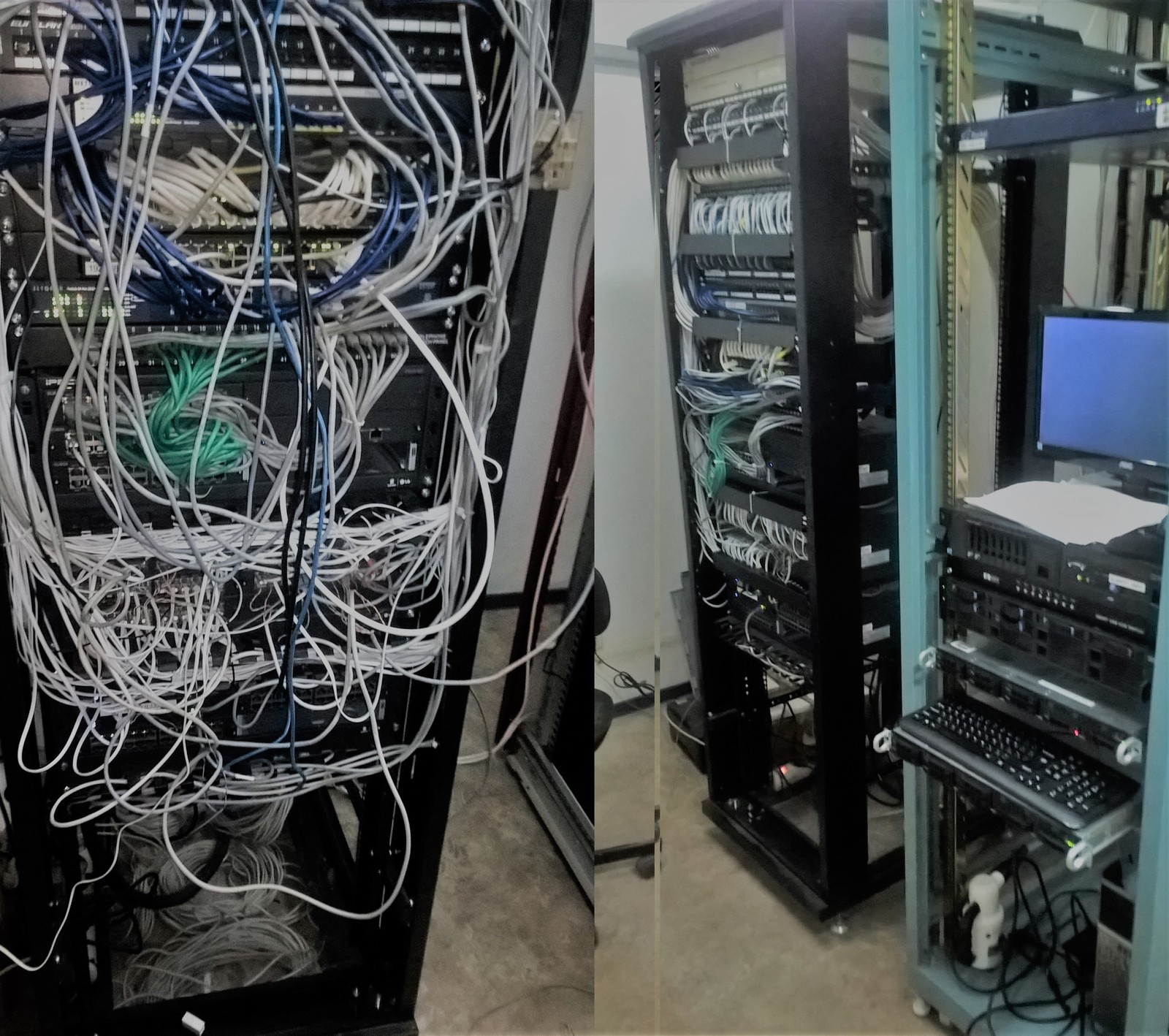 Turning a smoker's server room into a healthy person's server room. - My, IT, System administration, Admin, Order