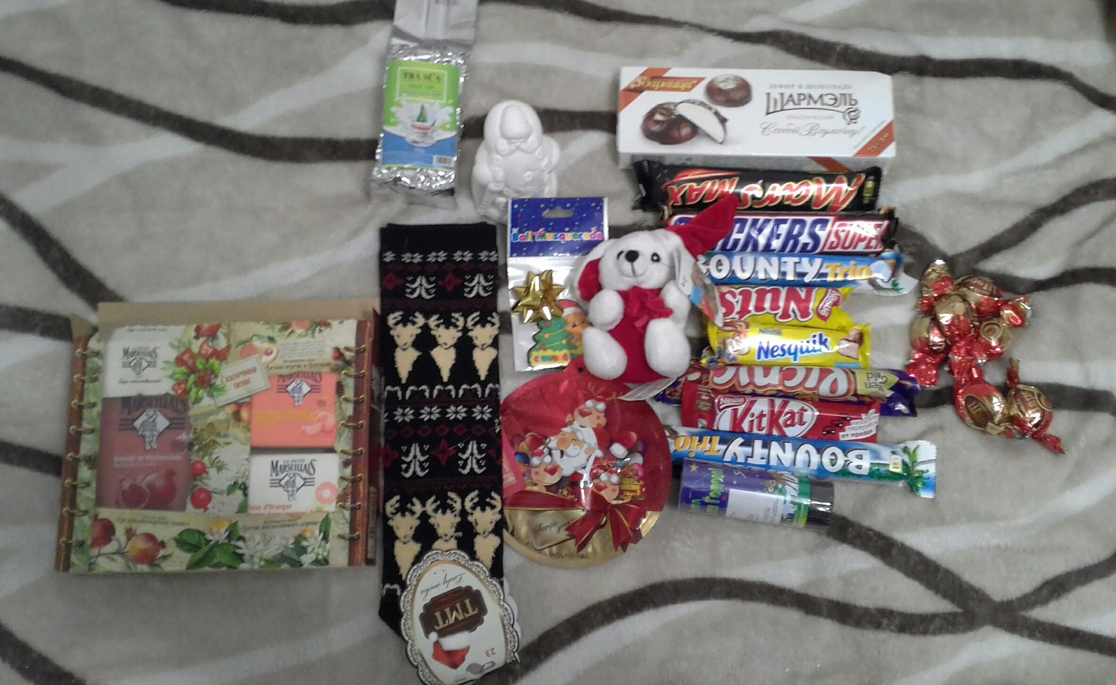 How we opened gifts with a lion! - My, Gift exchange, Happiness, New Year, Longpost