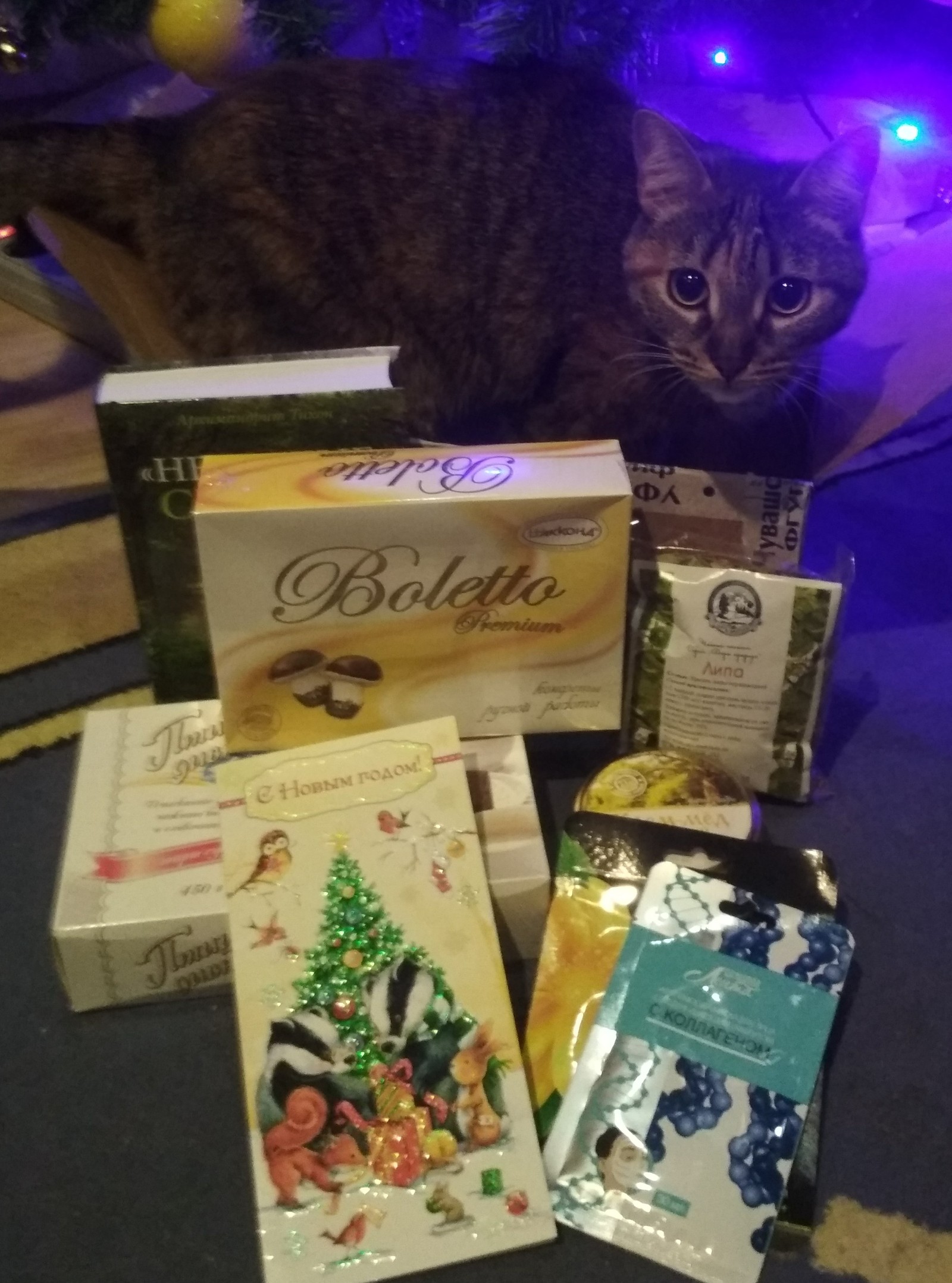 My gift from the Secret Snow Maiden! - My, Secret Santa, Gift exchange, New Year, Longpost