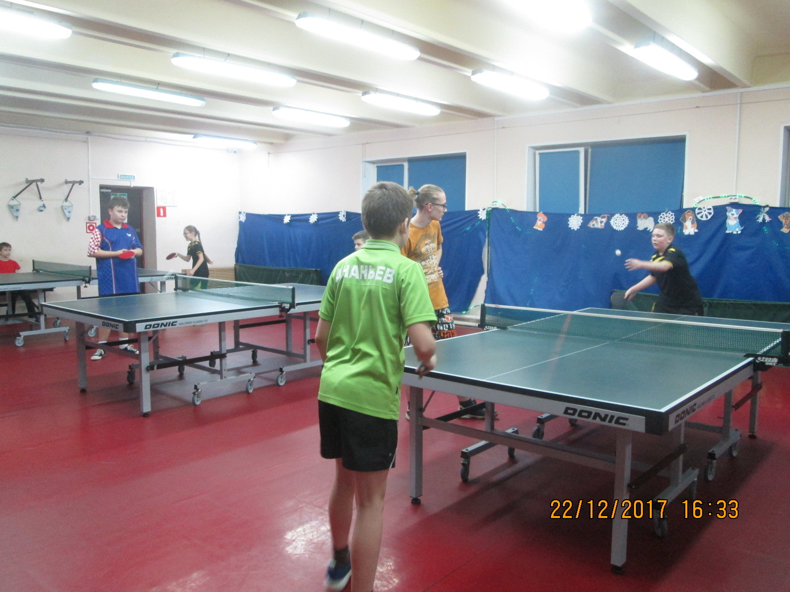 Children's table tennis tournament Hello New Year! - My, , Table tennis, Children, New, New Year, Holidays, Sport, Longpost