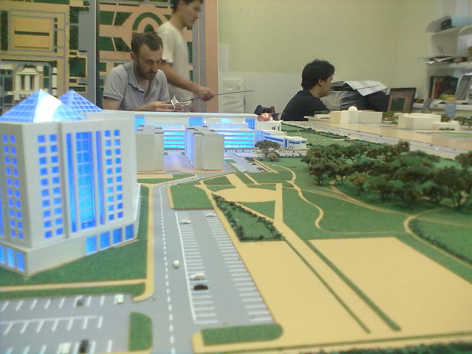 Model craft. Anyone who is interested in how demonstration models of architectural projects are made. Part two. - My, Architecture, Layout, Layout, , Astana, Kazakhstan, Longpost