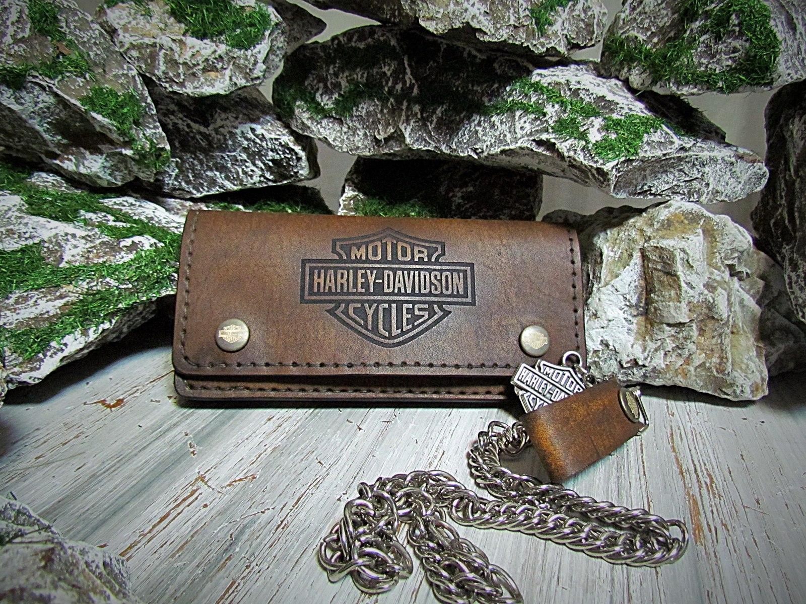 Got into our hands Harley-Davidson Wallet - original) - My, , , Longpost