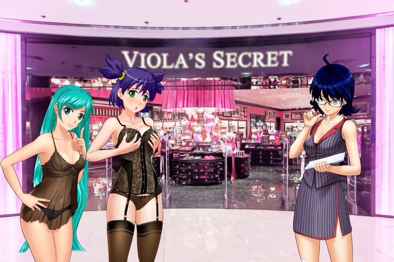 Viola is always happy to help pioneers in love affairs... - NSFW, Visual novel, Endless summer, Hatsune Miku, Lena, Zhenya, Photoshop, Like