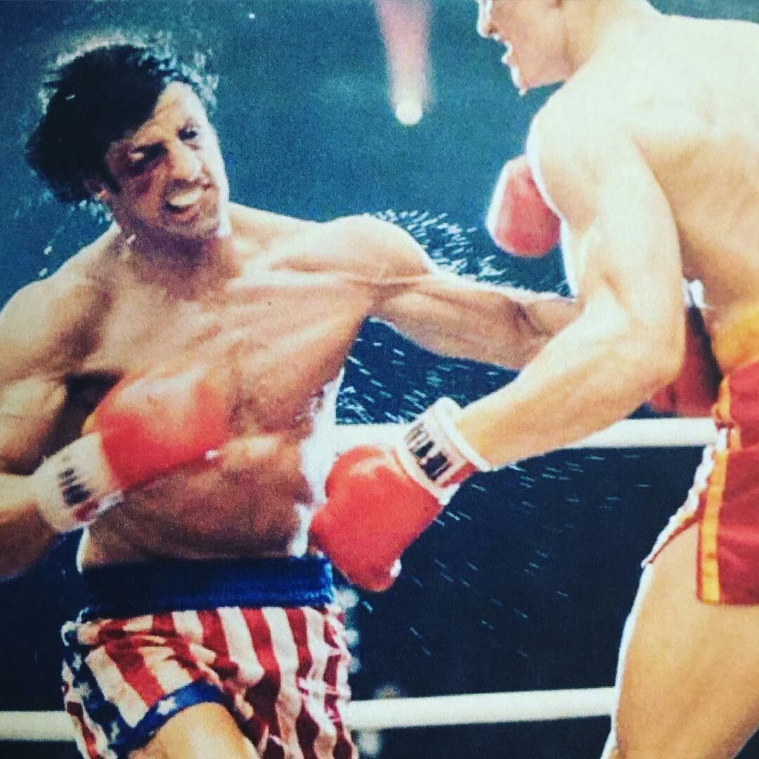 Rocky 4 - Rocky, Ivan Drago, Apollo Creed, Sylvester Stallone, Longpost