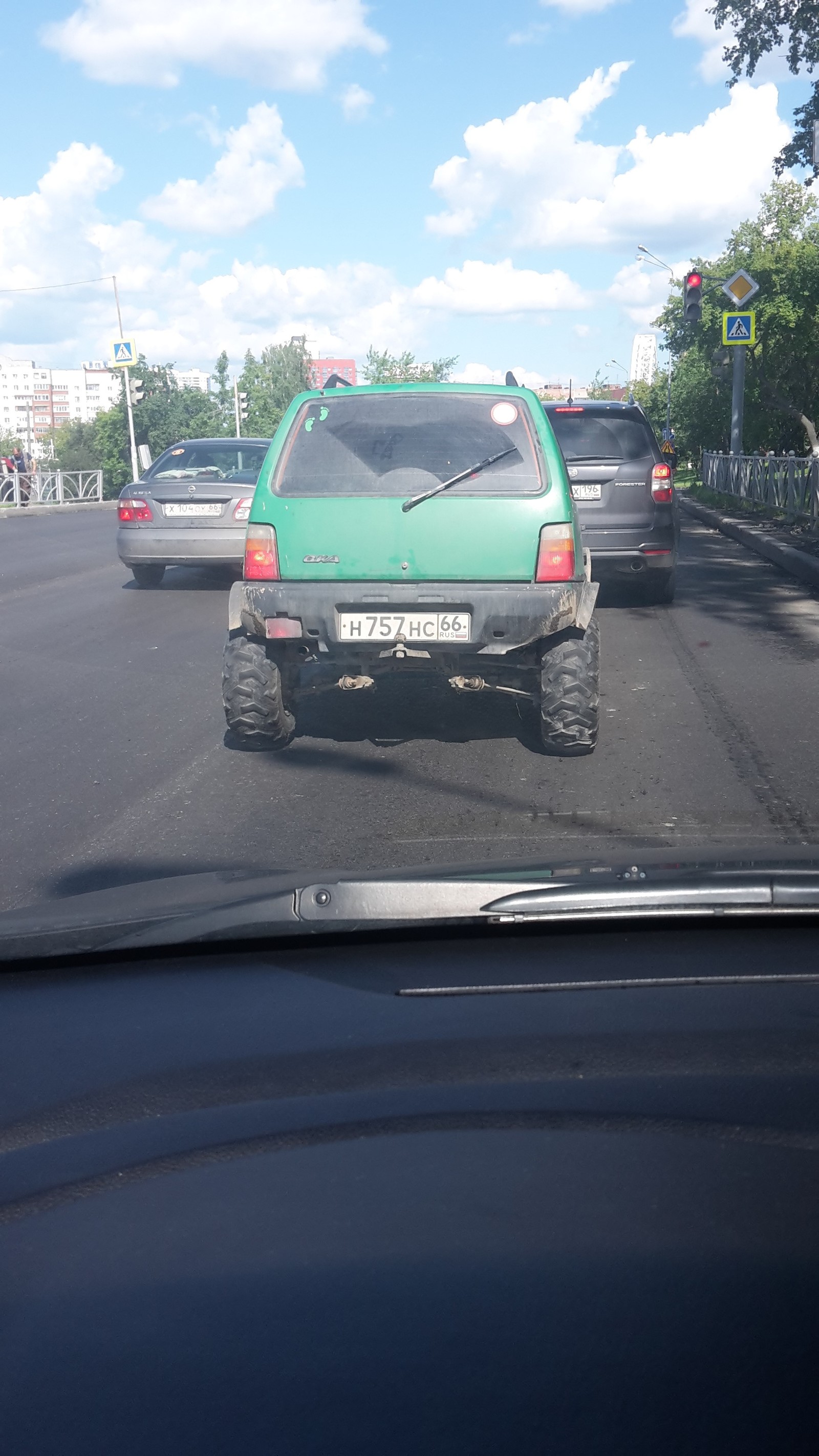 На дорогах Екатеринбурга. | Пикабу