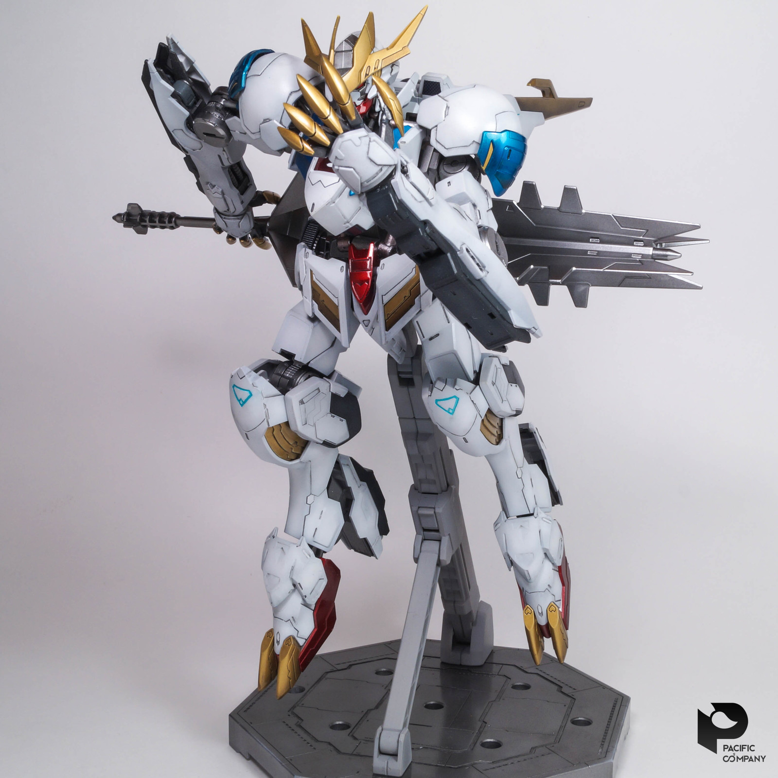 Сборка модели Barbatos Lupus Rex. Часть 2. - Моё, Моделизм, Barbatos, Lupus, Rex, Сборная модель, Bandai, Стендовый моделизм, Длиннопост