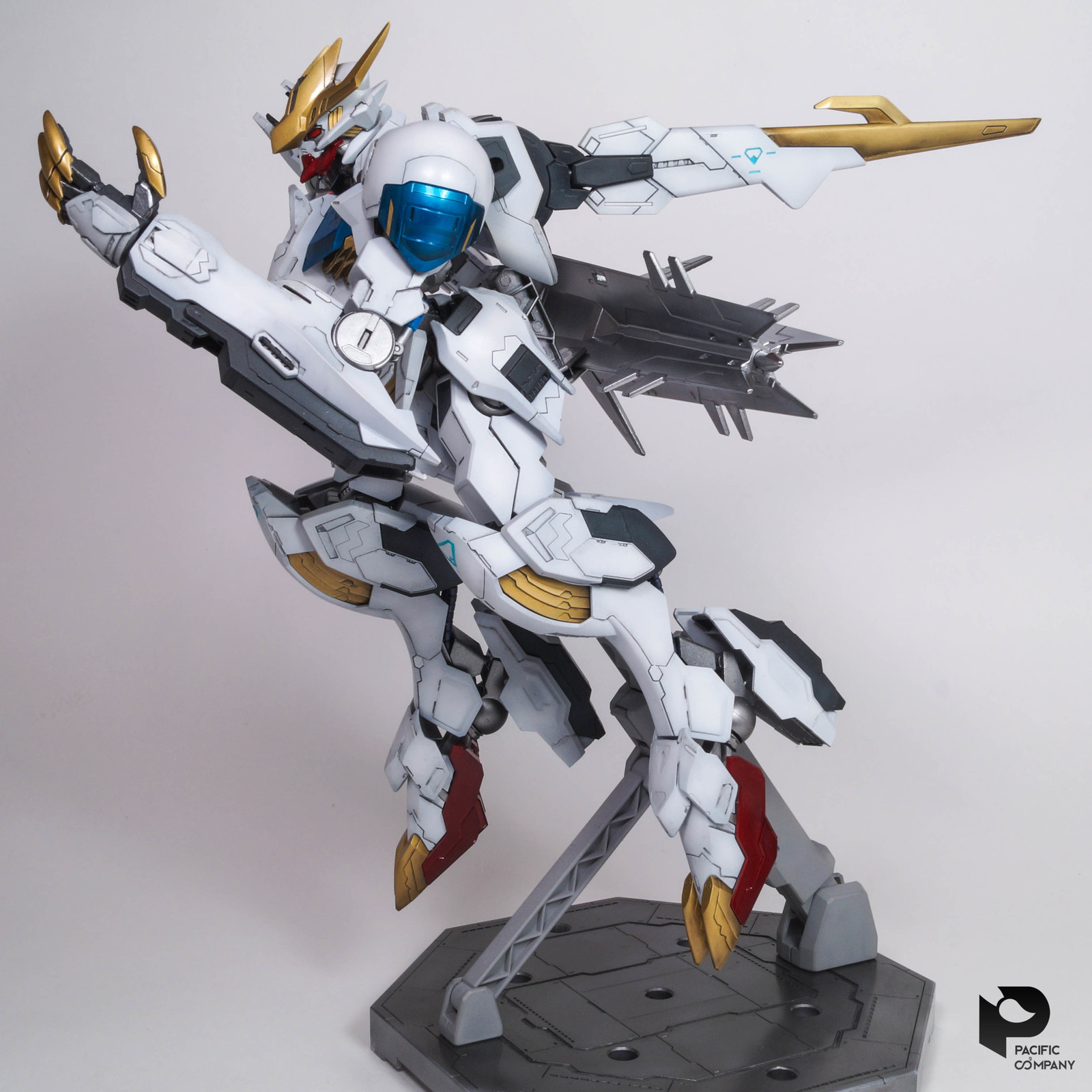 Сборка модели Barbatos Lupus Rex. Часть 2. - Моё, Моделизм, Barbatos, Lupus, Rex, Сборная модель, Bandai, Стендовый моделизм, Длиннопост