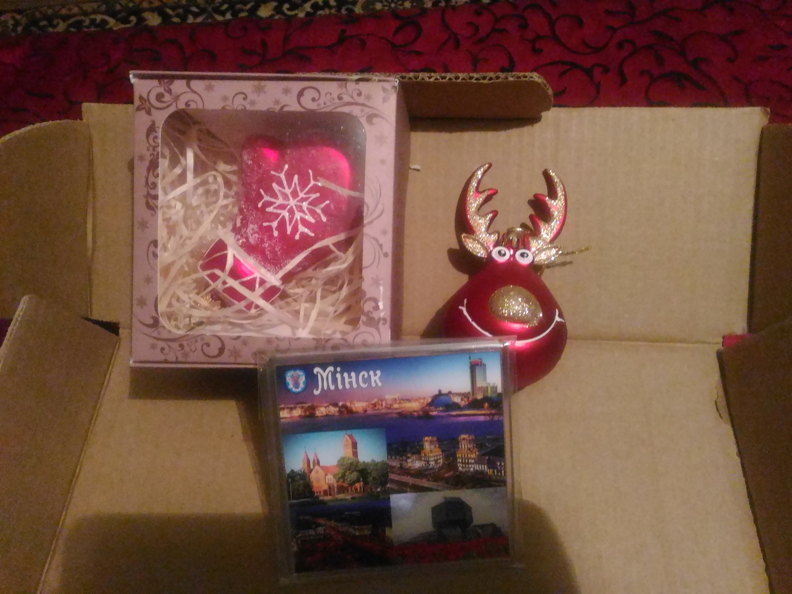 New Year's gift from Belarus! - My, Happiness, Surprise, Gift exchange, New Year, Gratitude, Longpost