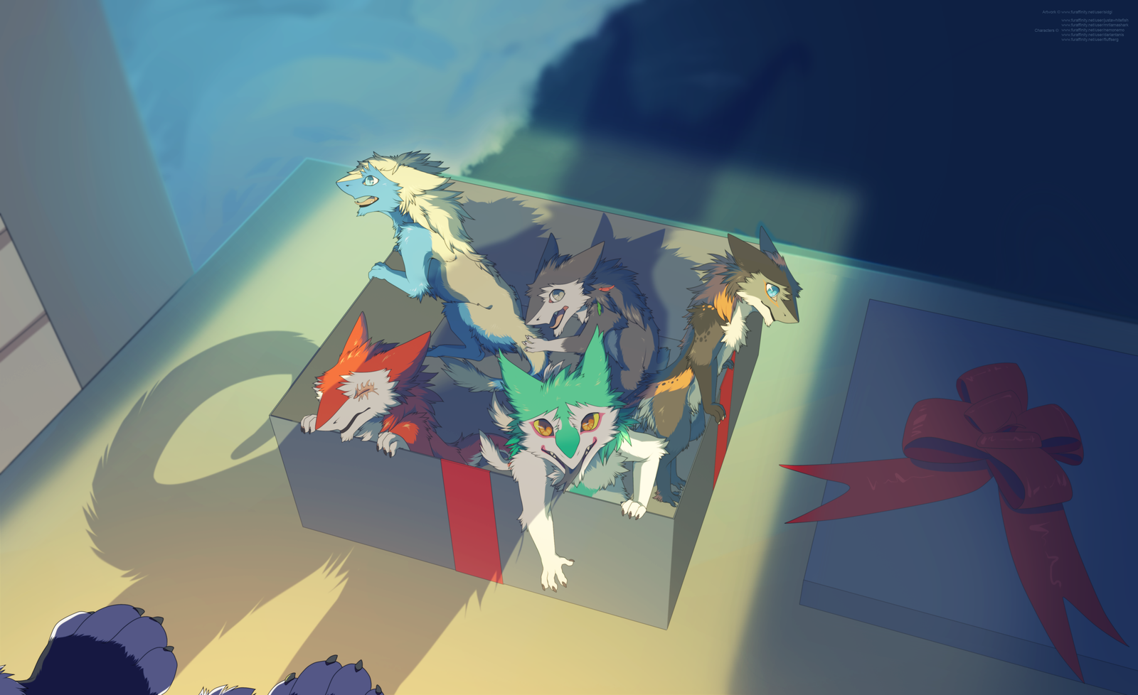 Gift - , Furry, Art, Sergal