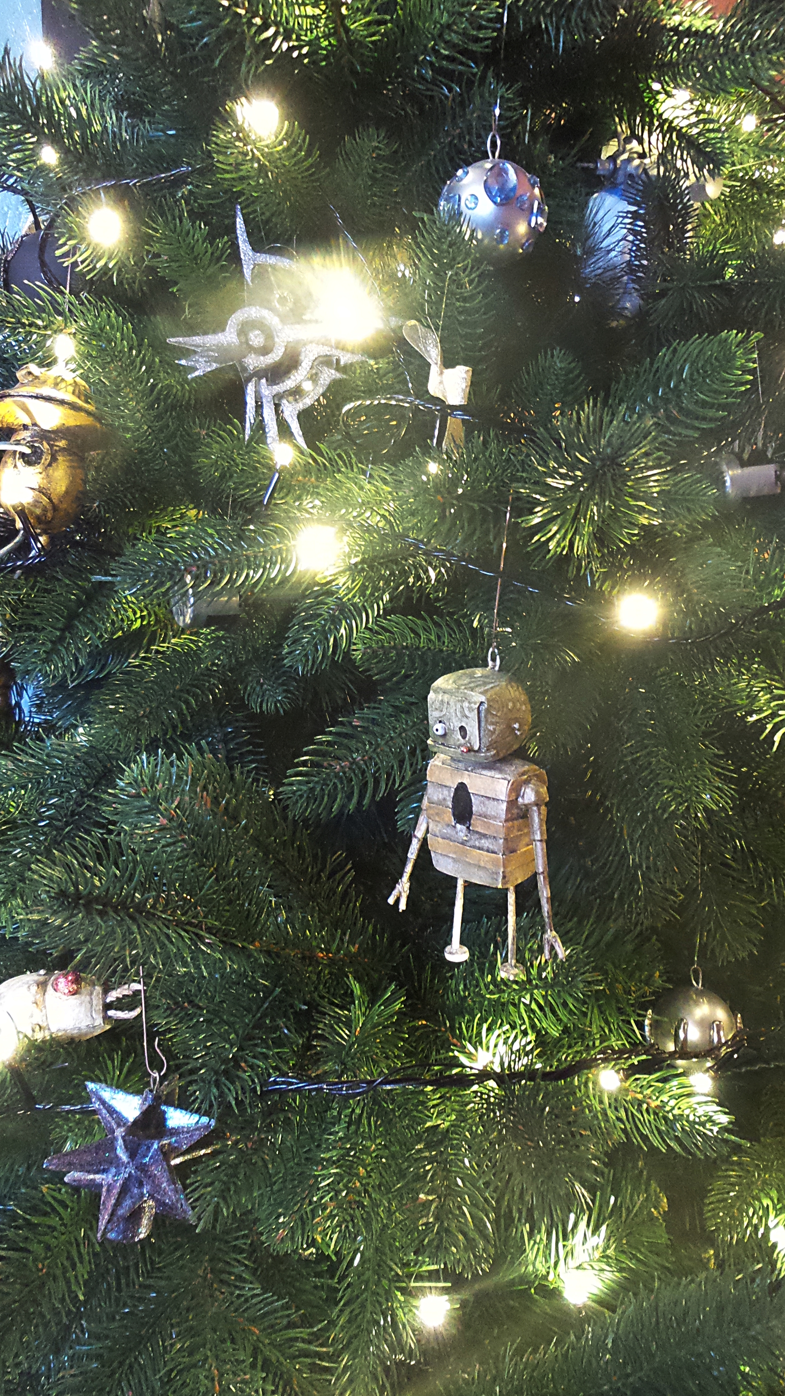 Machinarium on the Christmas tree - My, Machinarium, New Year, My Toys Collection, Longpost