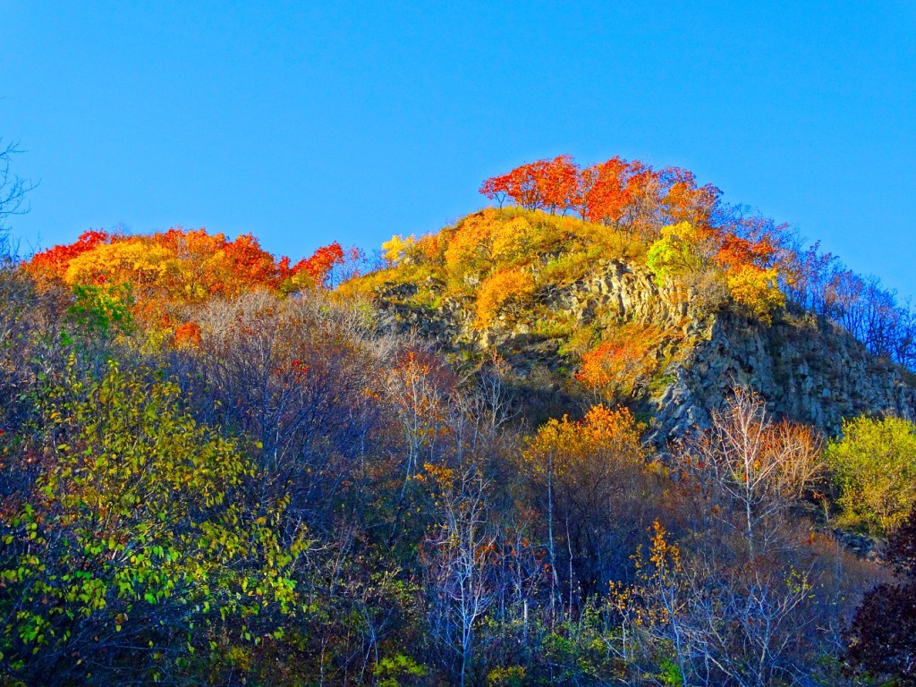 Autumn, on the extinct volcano Senkin's hat - My, Travels, Primorsky Krai, Oktyabrsky District, , Senkina hat, beauty, Longpost