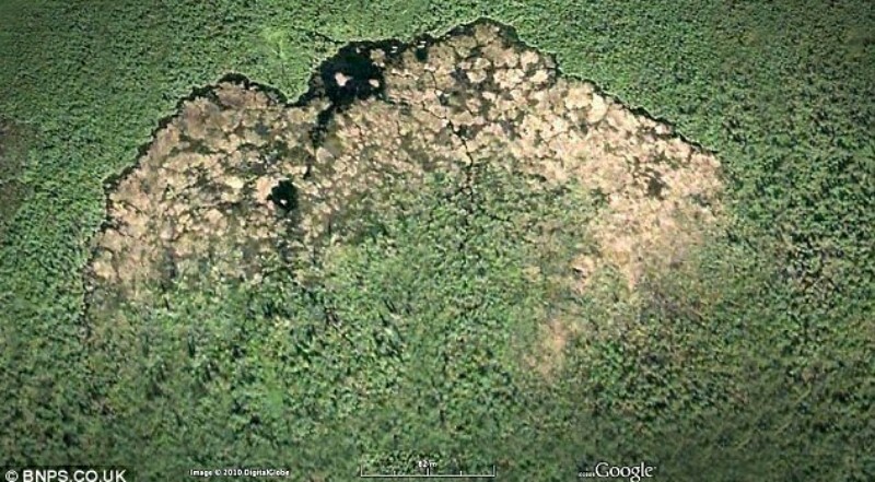 Beavers in Canada built a dam that is visible from space - Not mine, Beavers