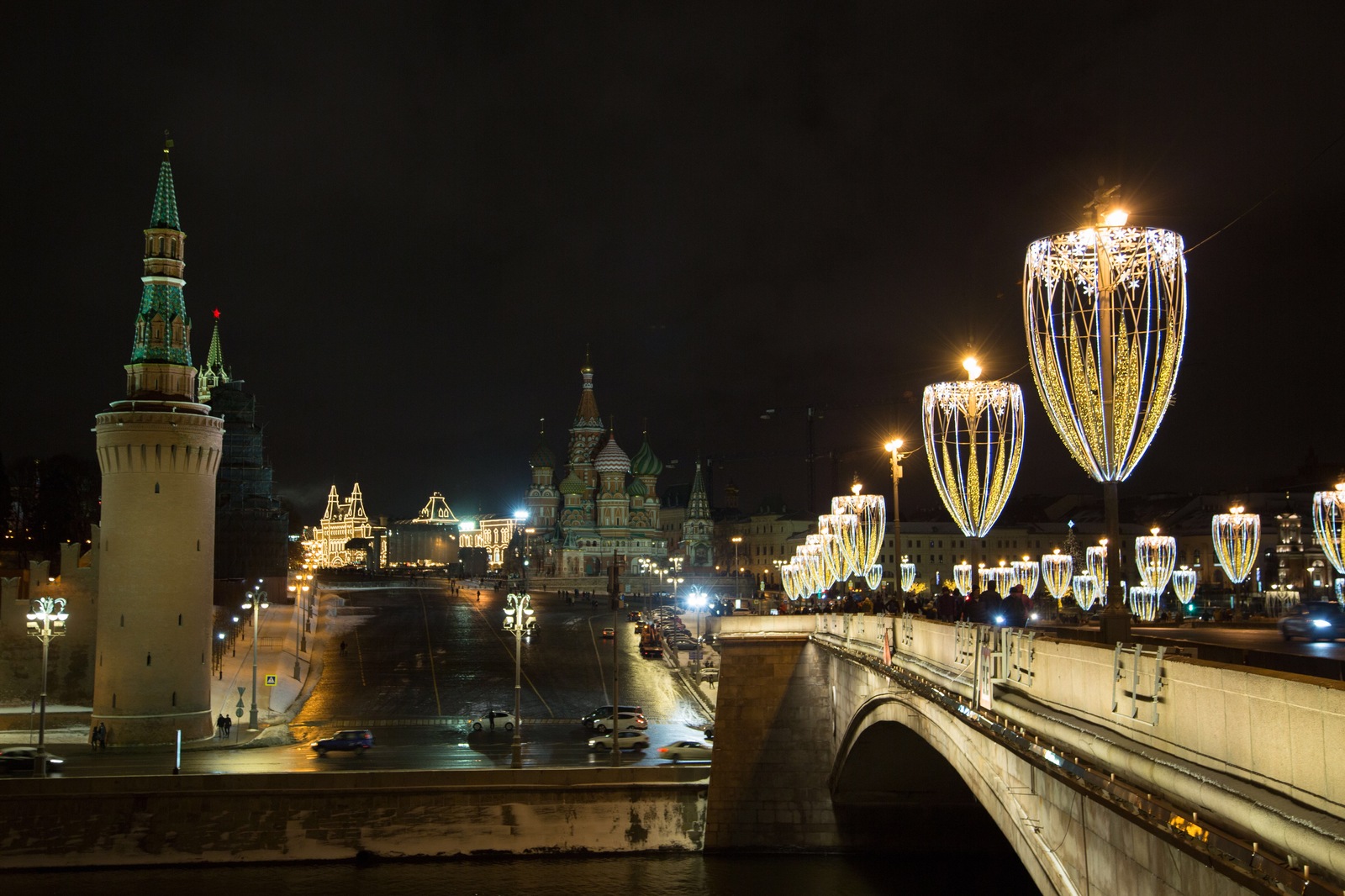 Новогодняя Москва - Моё, Фотография, Москва, Новый Год, Гум, Canon, Красная площадь, Длиннопост