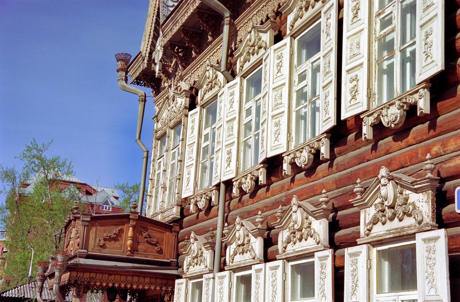 Wooden lace of Irkutsk - Irkutsk, Wooden architecture, Longpost