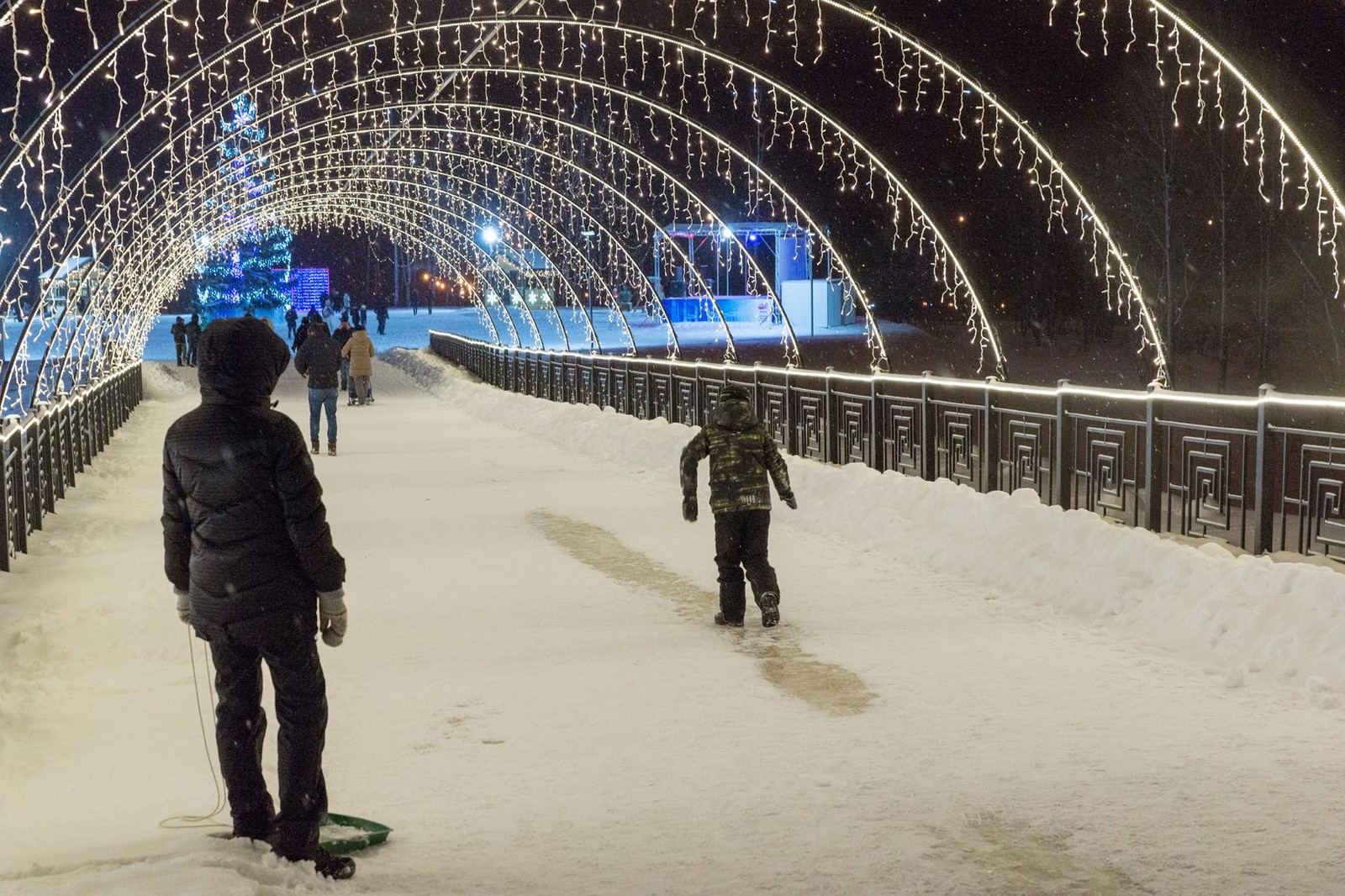 New Year's Cheboksary - My, Cheboksary, Chuvashia, New Year, new year 2018, Longpost