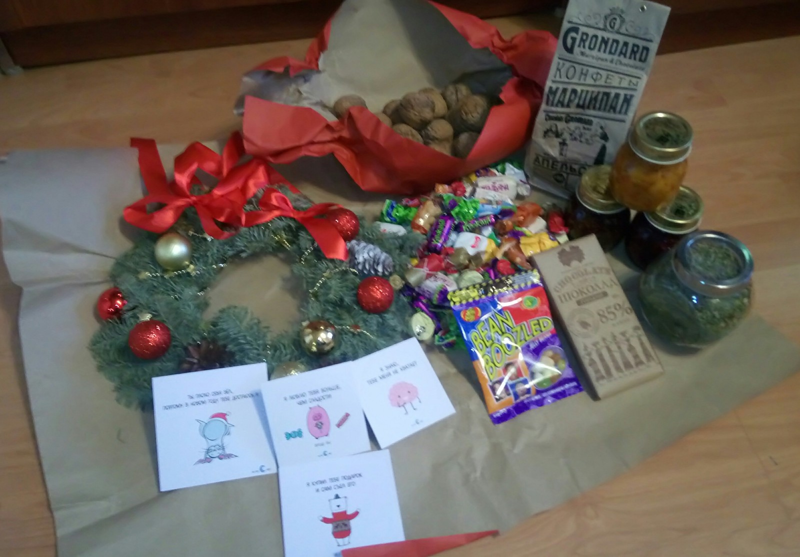 Parcel from Secret Santa from Yekaterinburg - My, Secret Santa, Gift exchange, Longpost