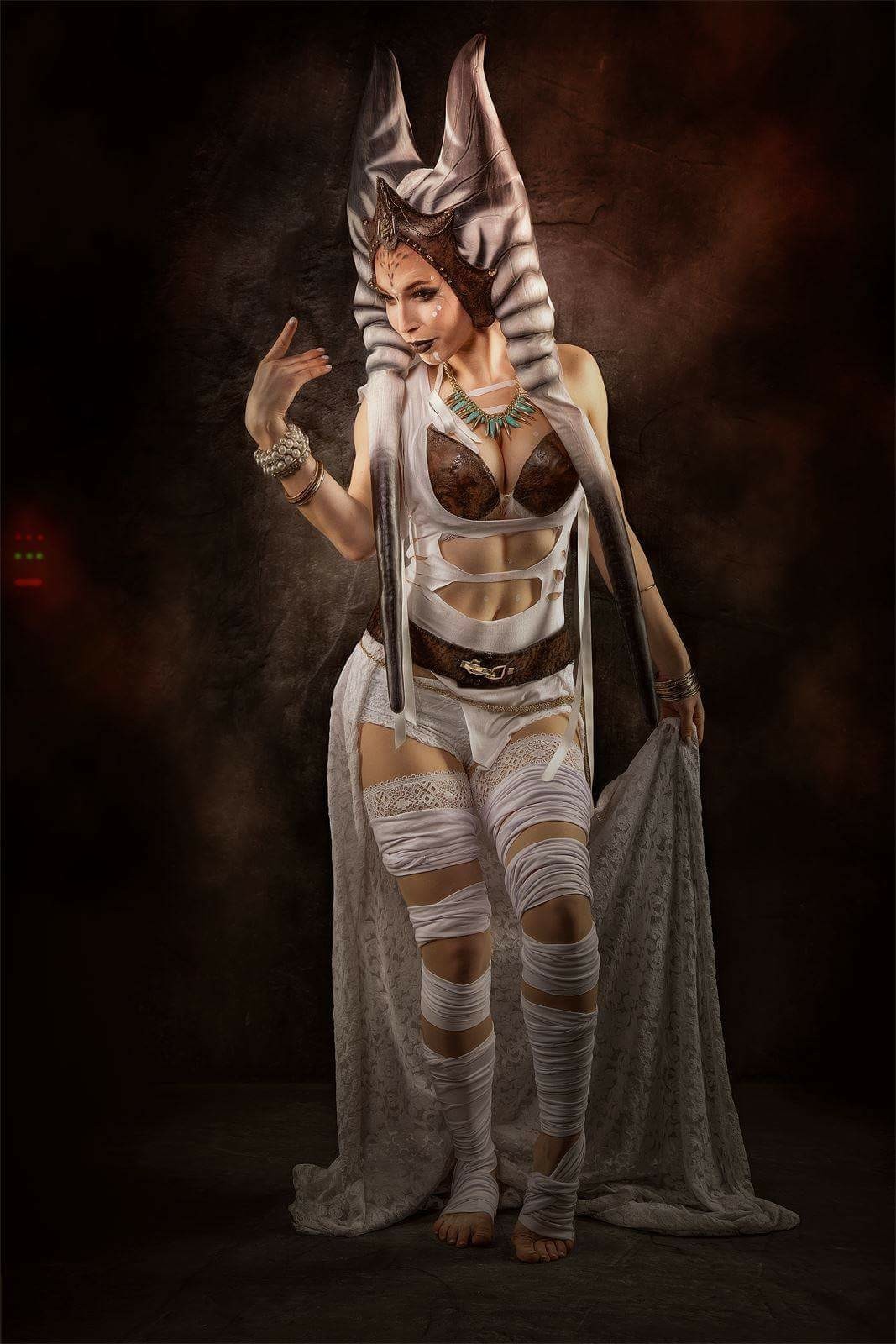 Cosplay Albino Togruta - Cosplay, Star Wars, Female cosplay, , Longpost