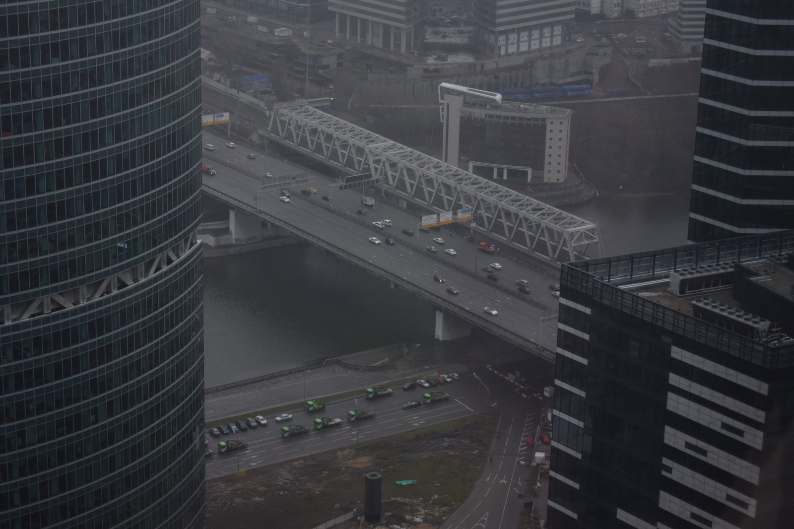 Туманное новогоднее Moscow City - Моё, Москва, Новый Год, Туман, Москва-Сити, Рукожоп, Фотография, Длиннопост