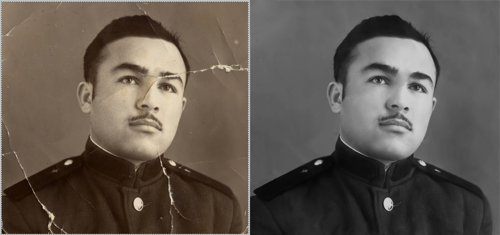 A few more photo restorations - My, Photoshop, Photo restoration, Longpost