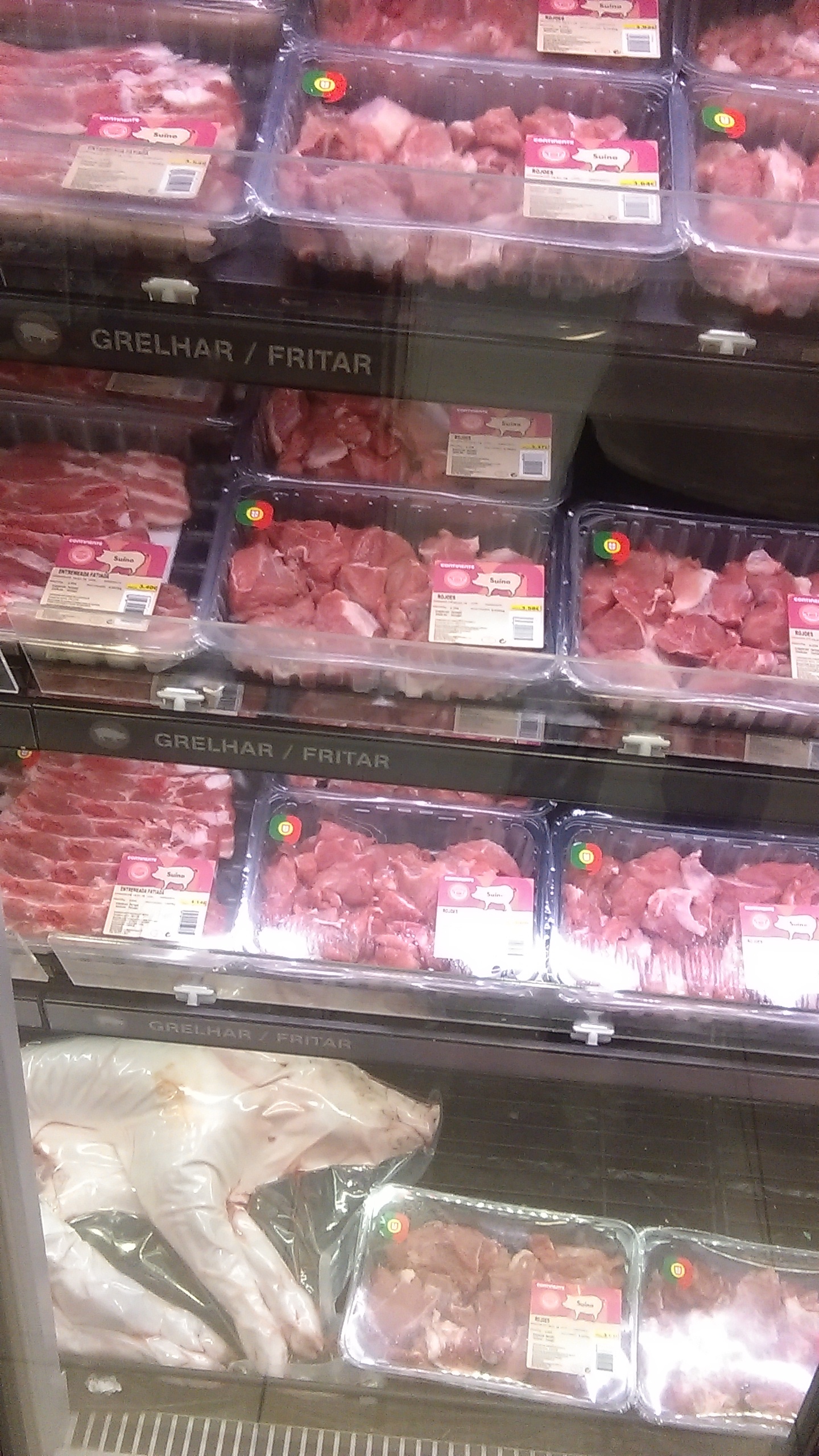 Portuguese hypermarket - meat department - My, Longpost, Portugal, Meat, Score, Prices