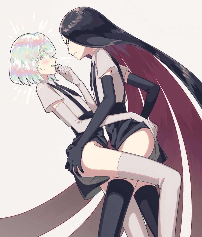 Diamonds - Diamond, Bort, Houseki no kuni, Anime art, Anime, Longpost