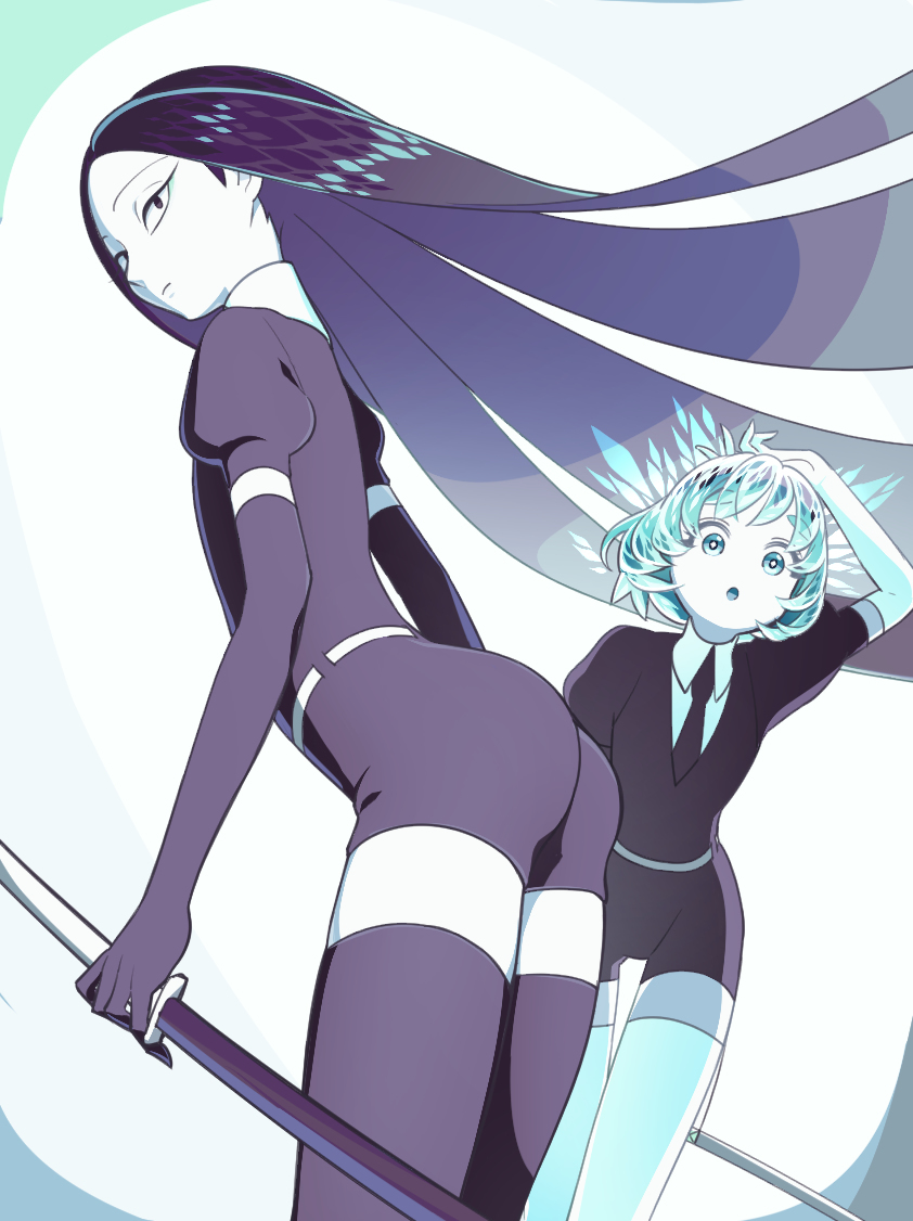 Diamonds - Diamond, Bort, Houseki no kuni, Anime art, Anime, Longpost