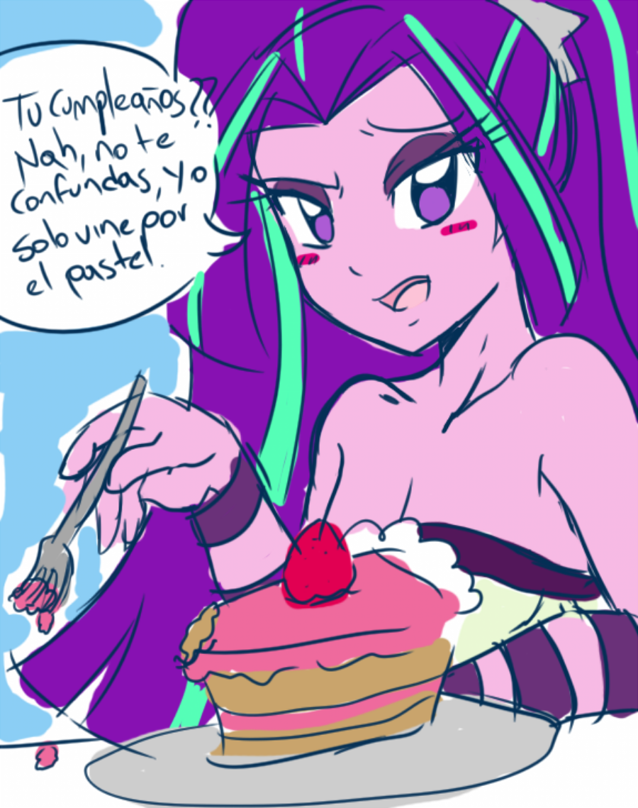 Aria - My little pony, Equestria girls, Aria blaze, MLP Edge, Nekojackun, Thebrokencog, Danmakuman, Longpost