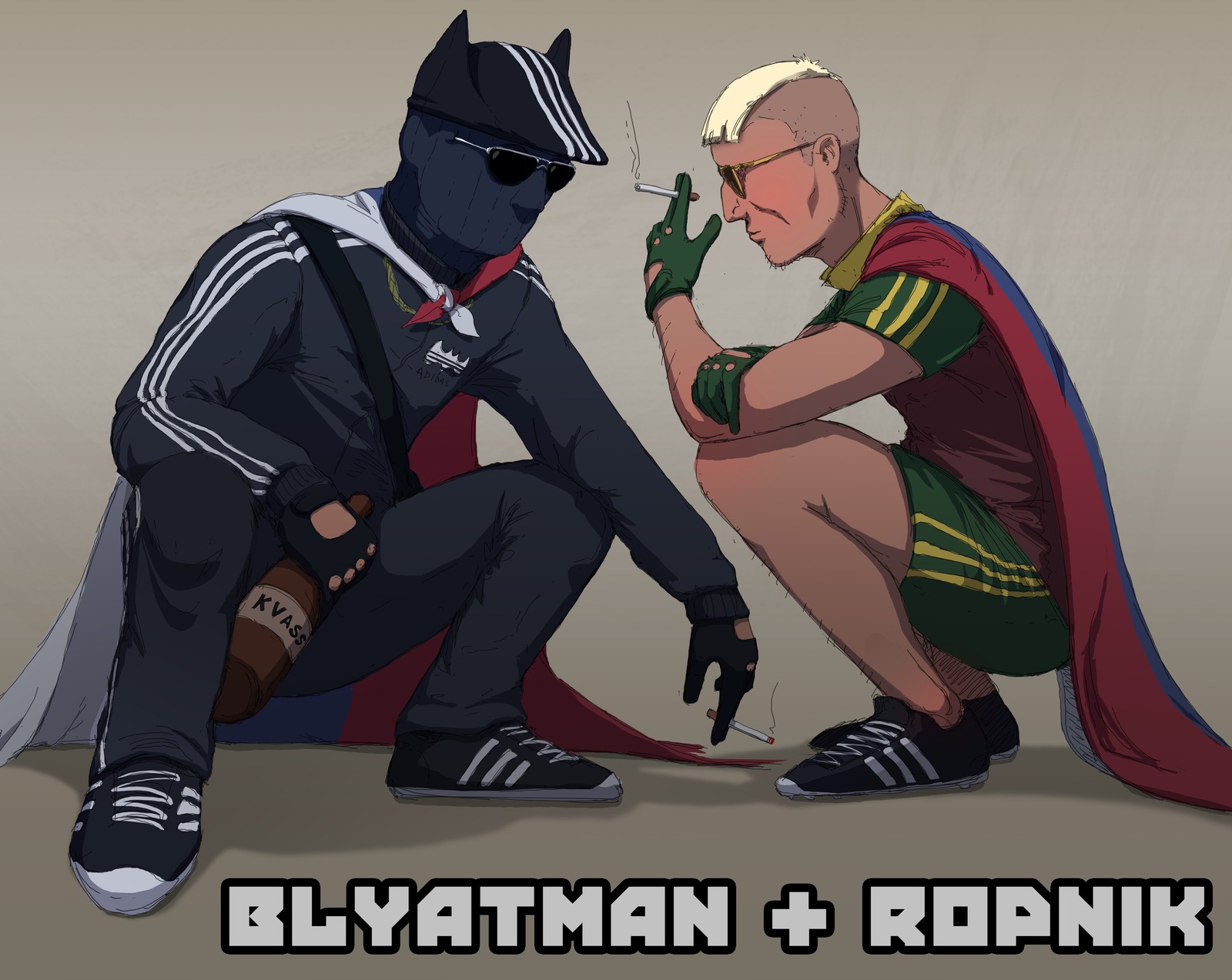 Blyatman and Ropnik - Reddit, Гопники