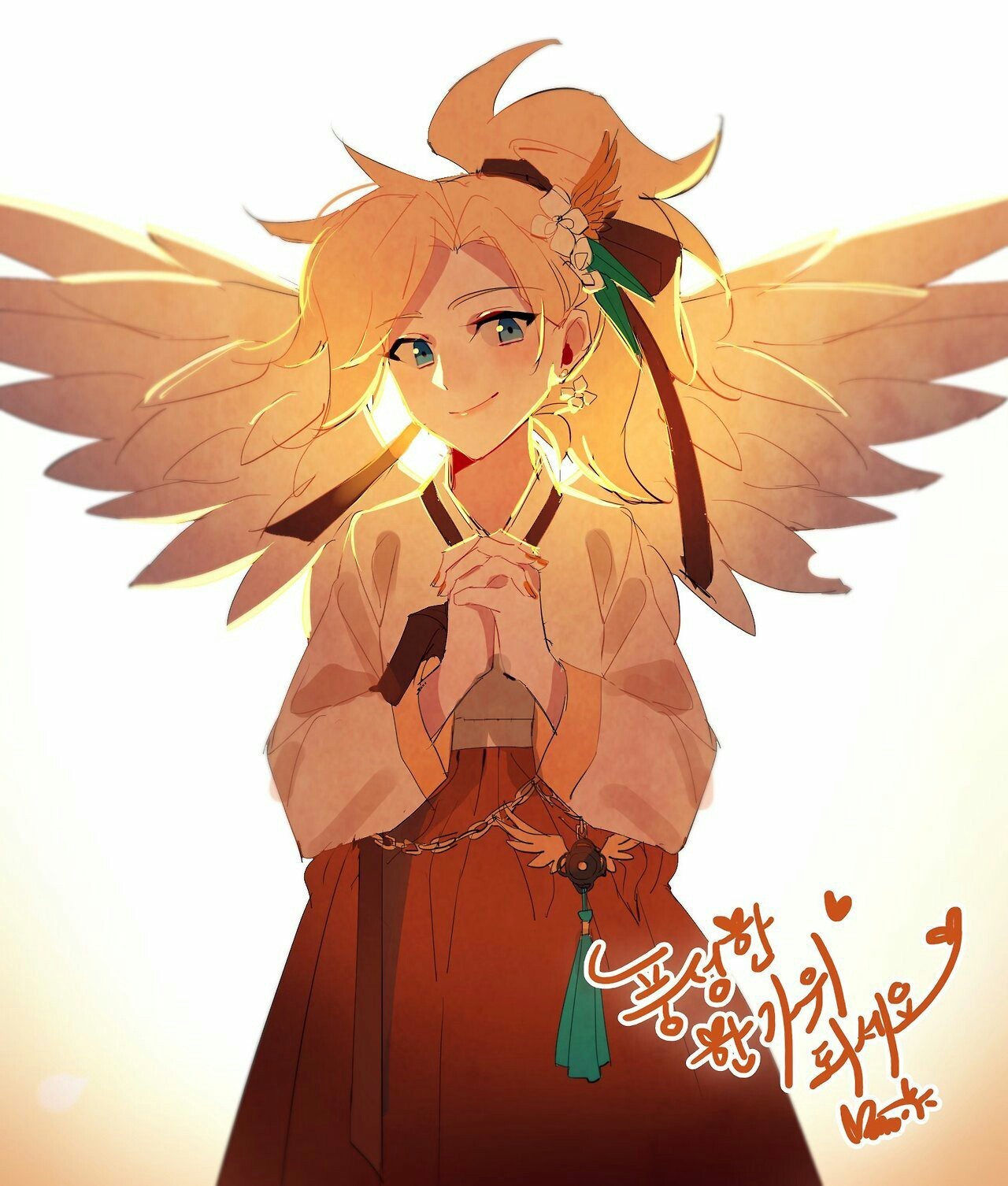 Mercy - Overwatch, Mercy, Fan art, Not mine, Unknown author