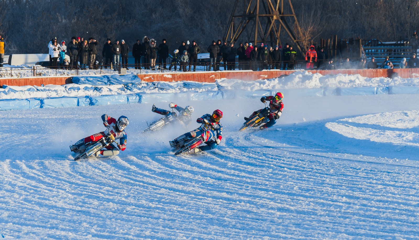 Today ended the personal championship of Russia in motorcycle racing on ice. - My, The photo, Speedway, Motorcycle racing, Kamensk-Uralsky, Longpost, Speedway