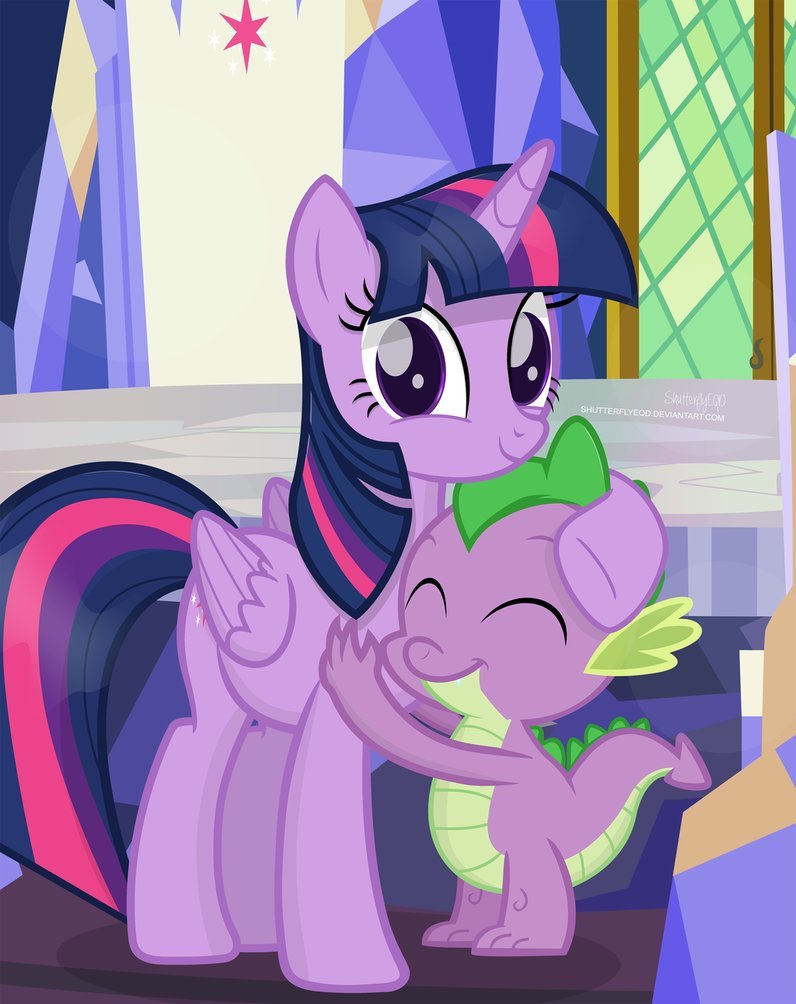 #1 Assistant! - My little pony, PonyArt, Twilight sparkle, Spike