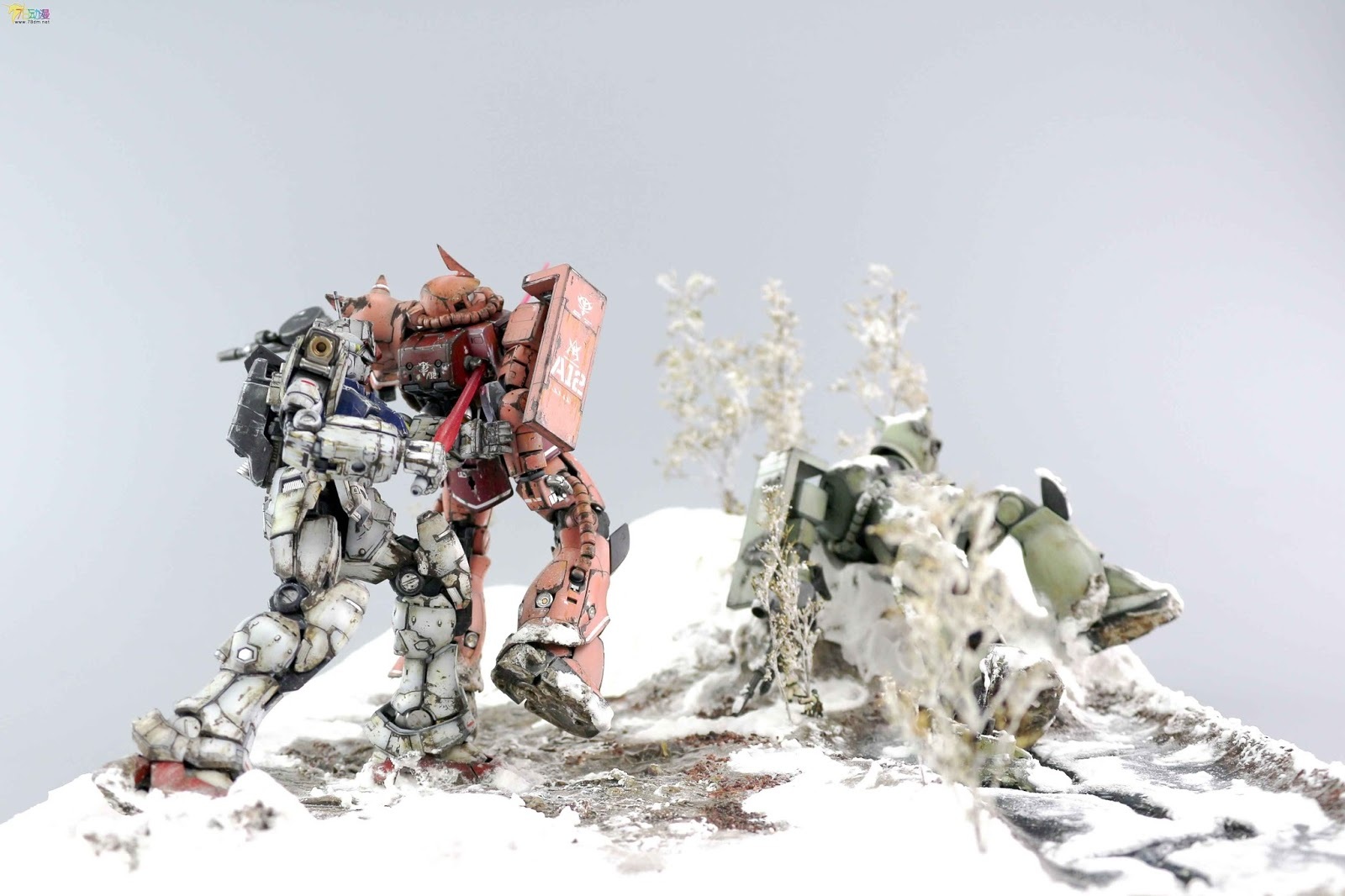 СБОРНЫЕ МОДЕЛИ РОБОТОВ GUNDAM .ЧАСТЬ 5 DIORAMA 2 - Моё, Gundam, Аниме, Интересное, Длиннопост