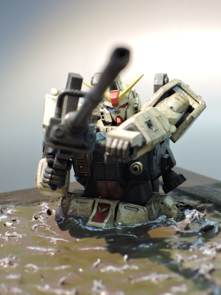 СБОРНЫЕ МОДЕЛИ РОБОТОВ GUNDAM .ЧАСТЬ 5 DIORAMA 2 - Моё, Gundam, Аниме, Интересное, Длиннопост