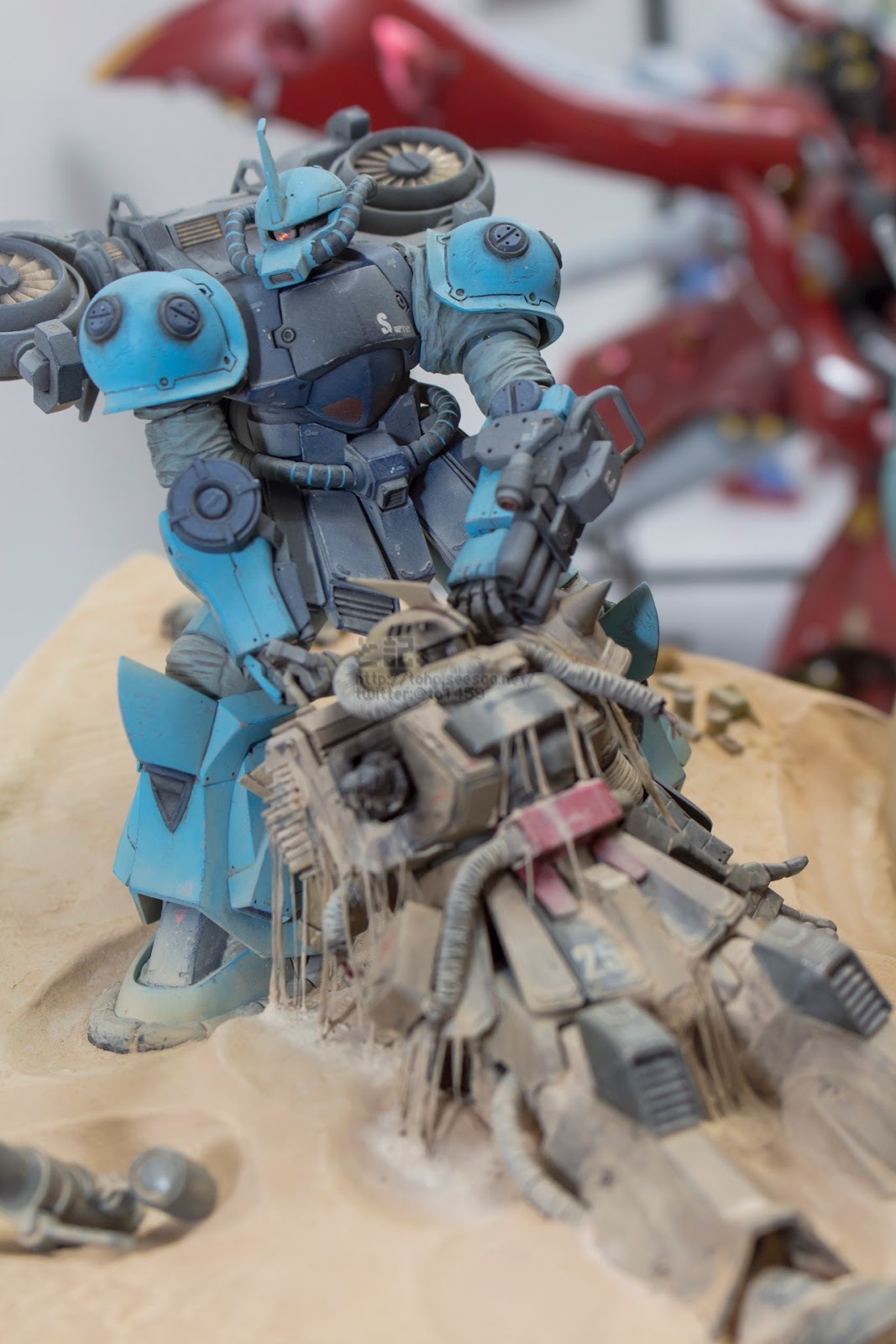 GUNDAM ROBOT BUILD MODELS. PART 5 DIORAMA 2 - My, Gundam, Anime, Interesting, Longpost