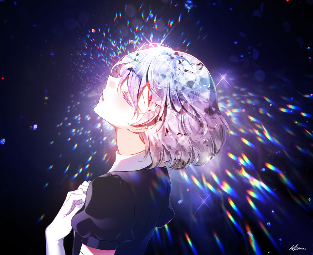 Подборка Алмаз - Houseki No Kuni, Аниме, Anime Art, Diamond, Длиннопост