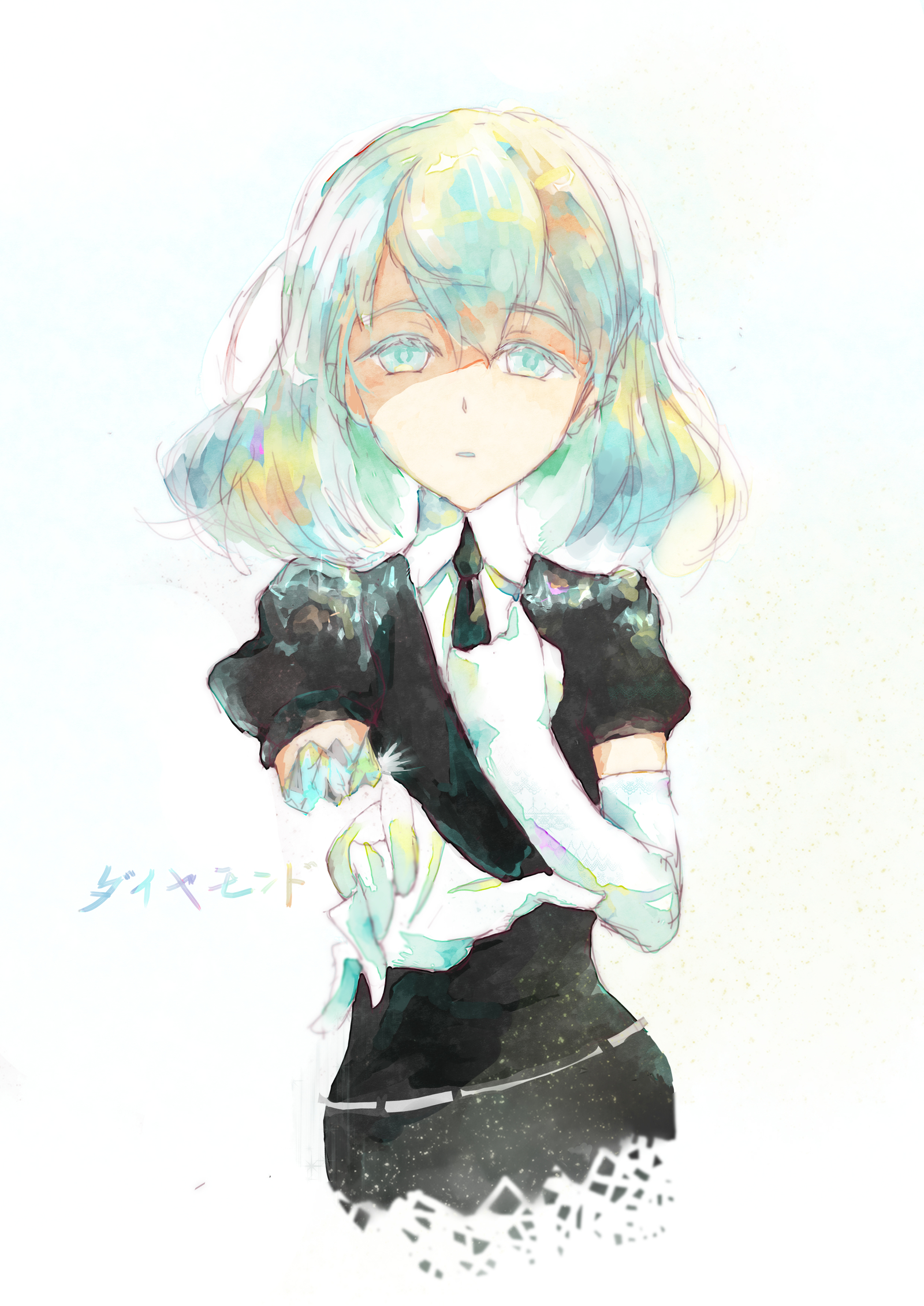 Compilation Diamond [5] - Anime, Anime art, Houseki no kuni, Diamond, Longpost