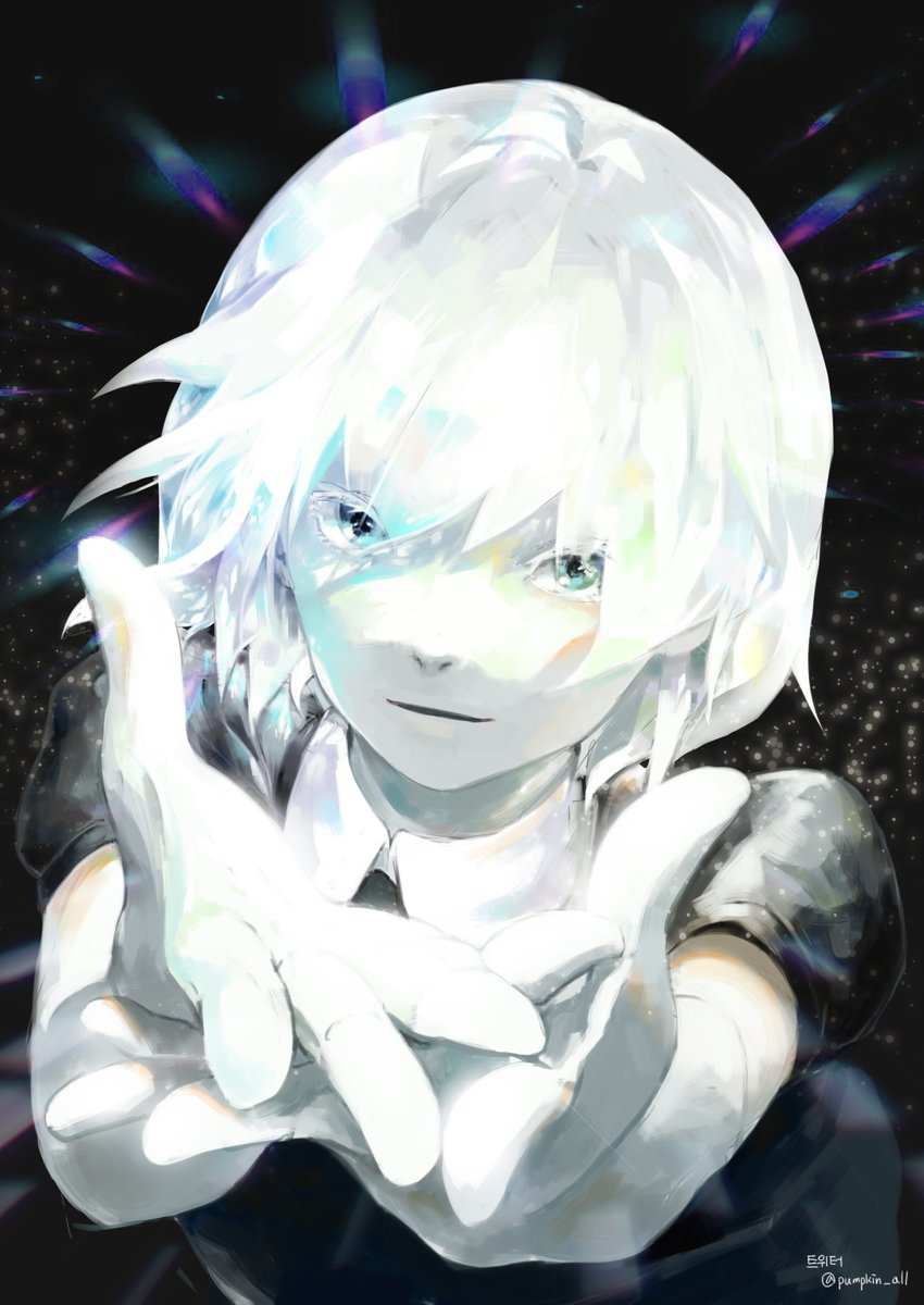 Compilation Diamond [5] - Anime, Anime art, Houseki no kuni, Diamond, Longpost