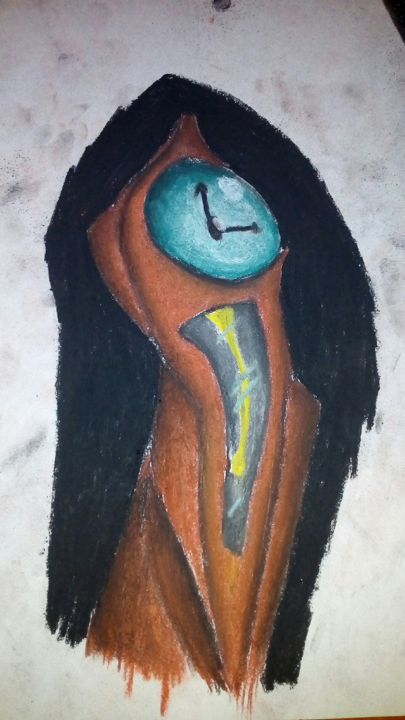 I decided to draw some... - My, Dry pastel, Drawing, Longpost