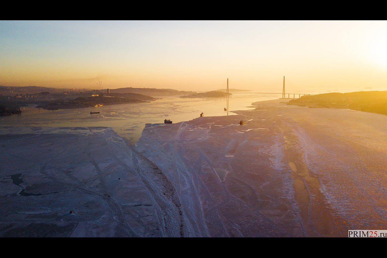 Christmas dawn at Tokarevsky lighthouse - My, Vladivostok, Tokarevsky Lighthouse, Longpost