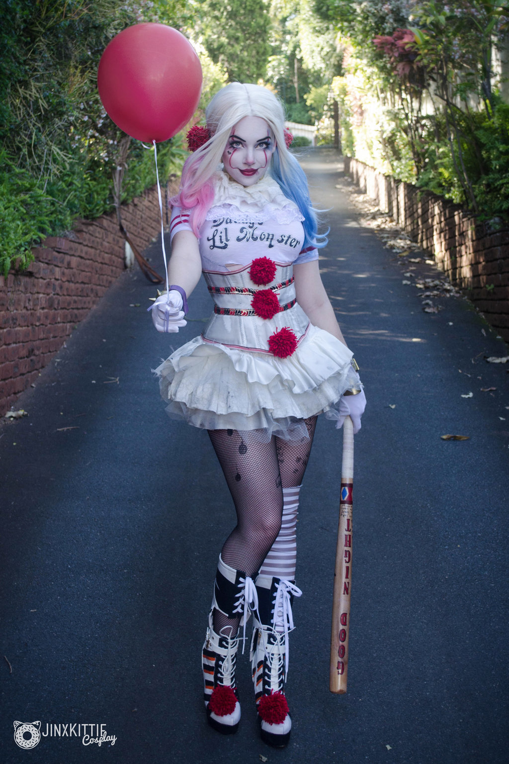 Pennywise by Harley Quinn by JinxKittieCosplay! | Пикабу