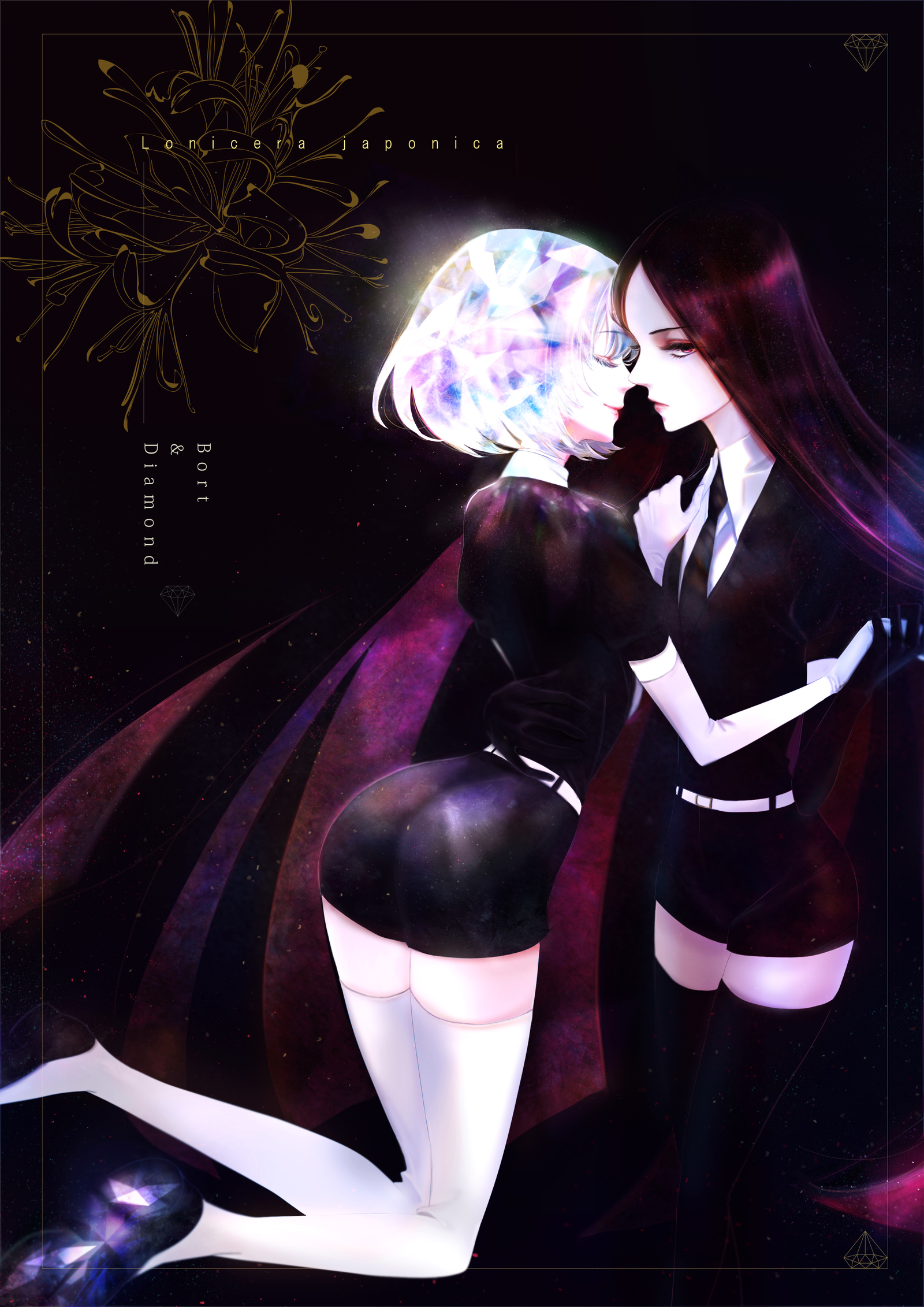 Подборка Bort & Diamond [1] - Houseki No Kuni, Bort, Diamond, Anime Art, Аниме, Длиннопост