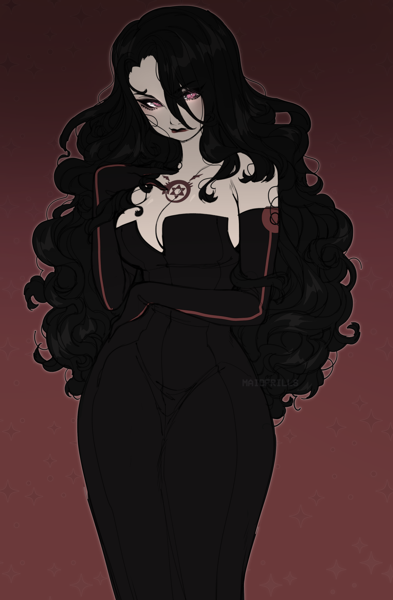 Lust - Anime art, Anime, Fullmetal alchemist, Lust, 