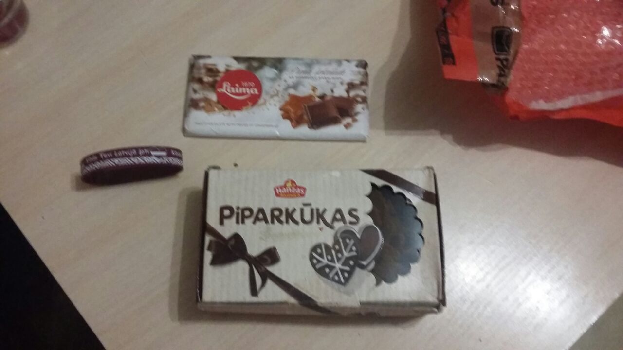 A gift from Santa from Riga to Moscow!!! - My, Secret Santa, Gift exchange, Riga