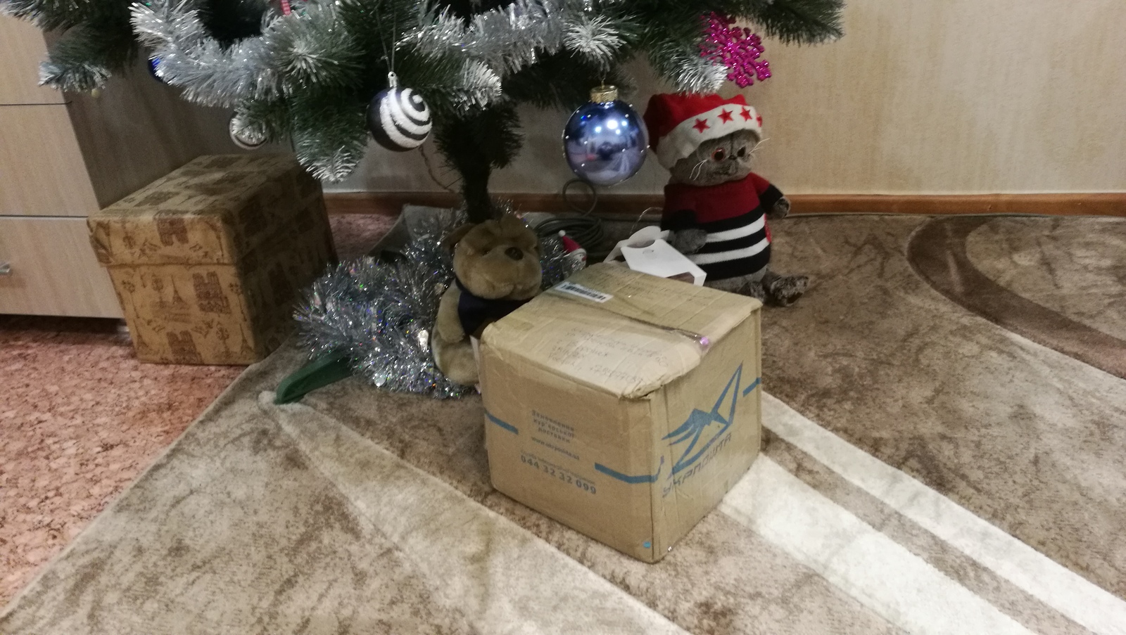 New Year's gift exchange - My, Gift exchange, New Year, Secret Santa, Peekaboo, Longpost