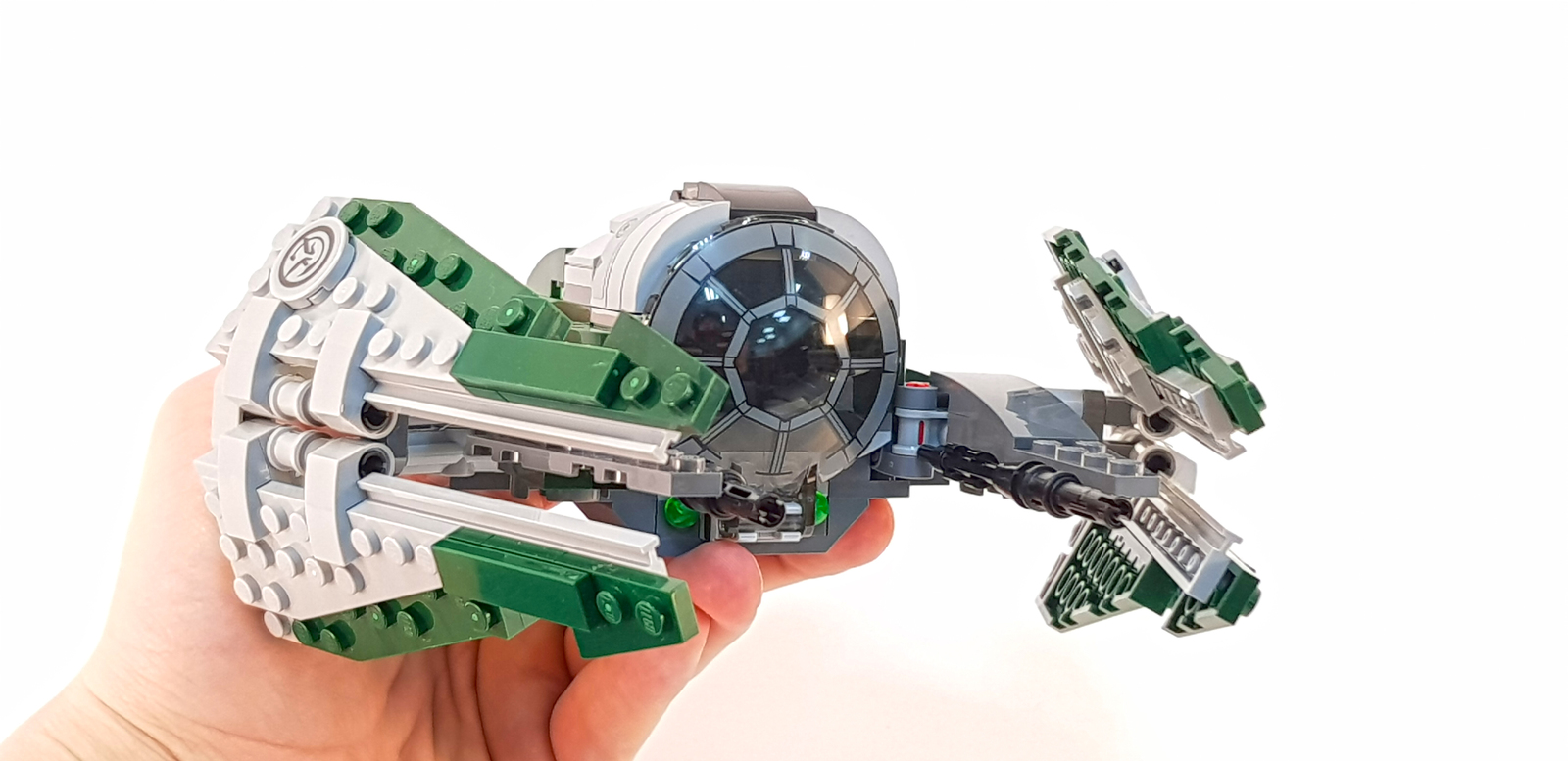 Review of Lego Star Wars (75168) YODA'S JEDI STARFIGHTER - My, Lego, Constructor, Yoda, Lego star wars, , Overview, Longpost